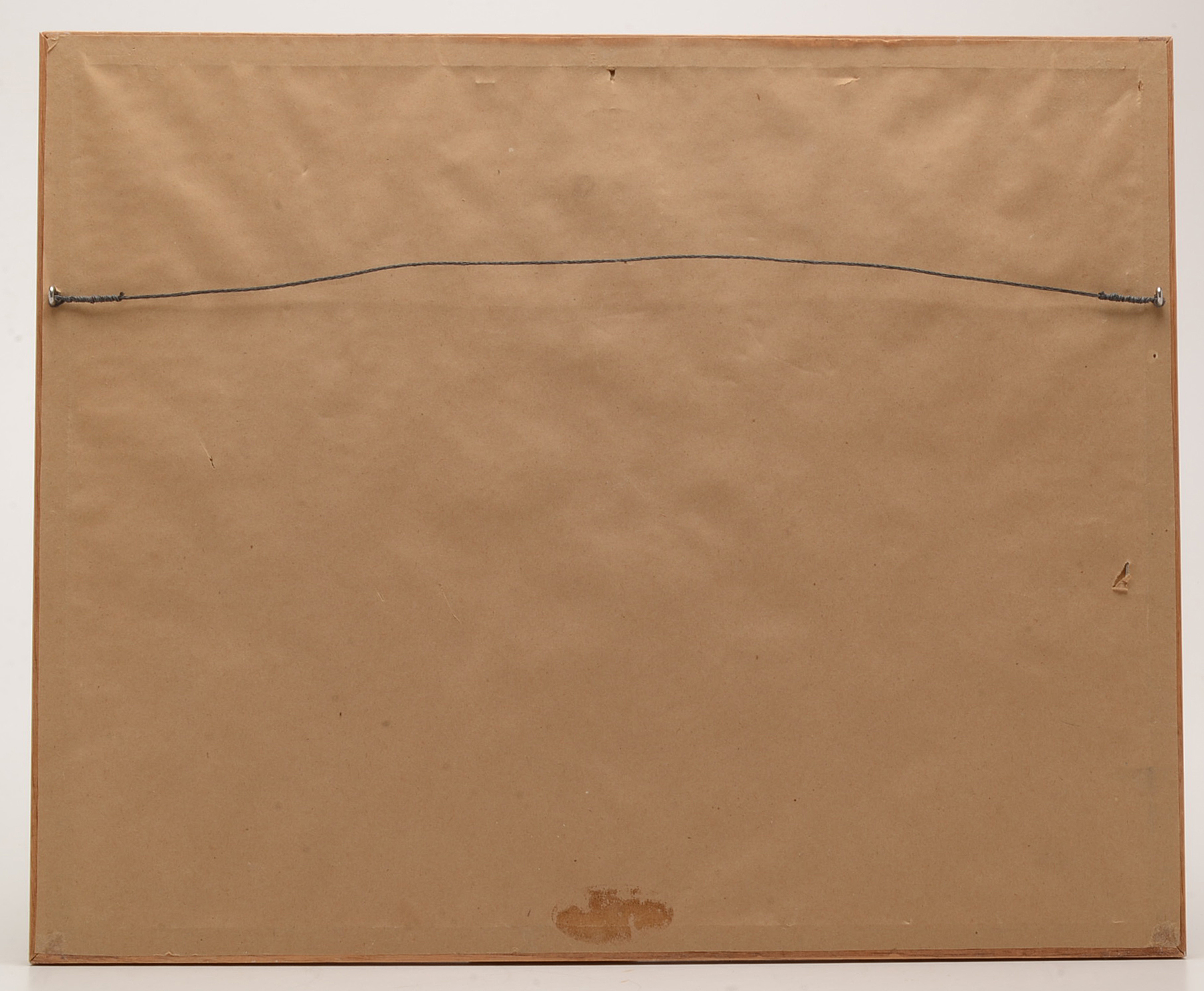 Burnett Original Parisian Street Scene Oil on Canvas Board