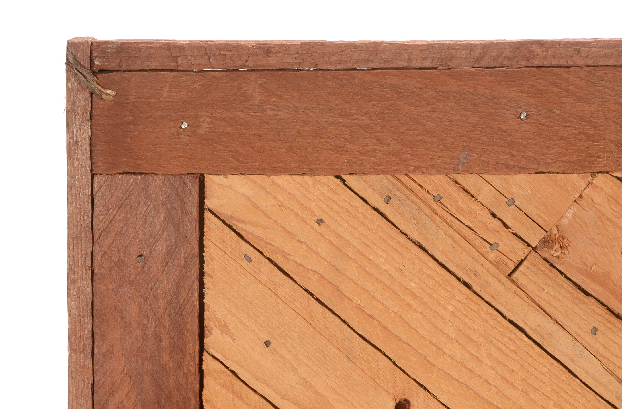 Theodore de Groot Original Salvaged Wood Lath Art Wall Panel