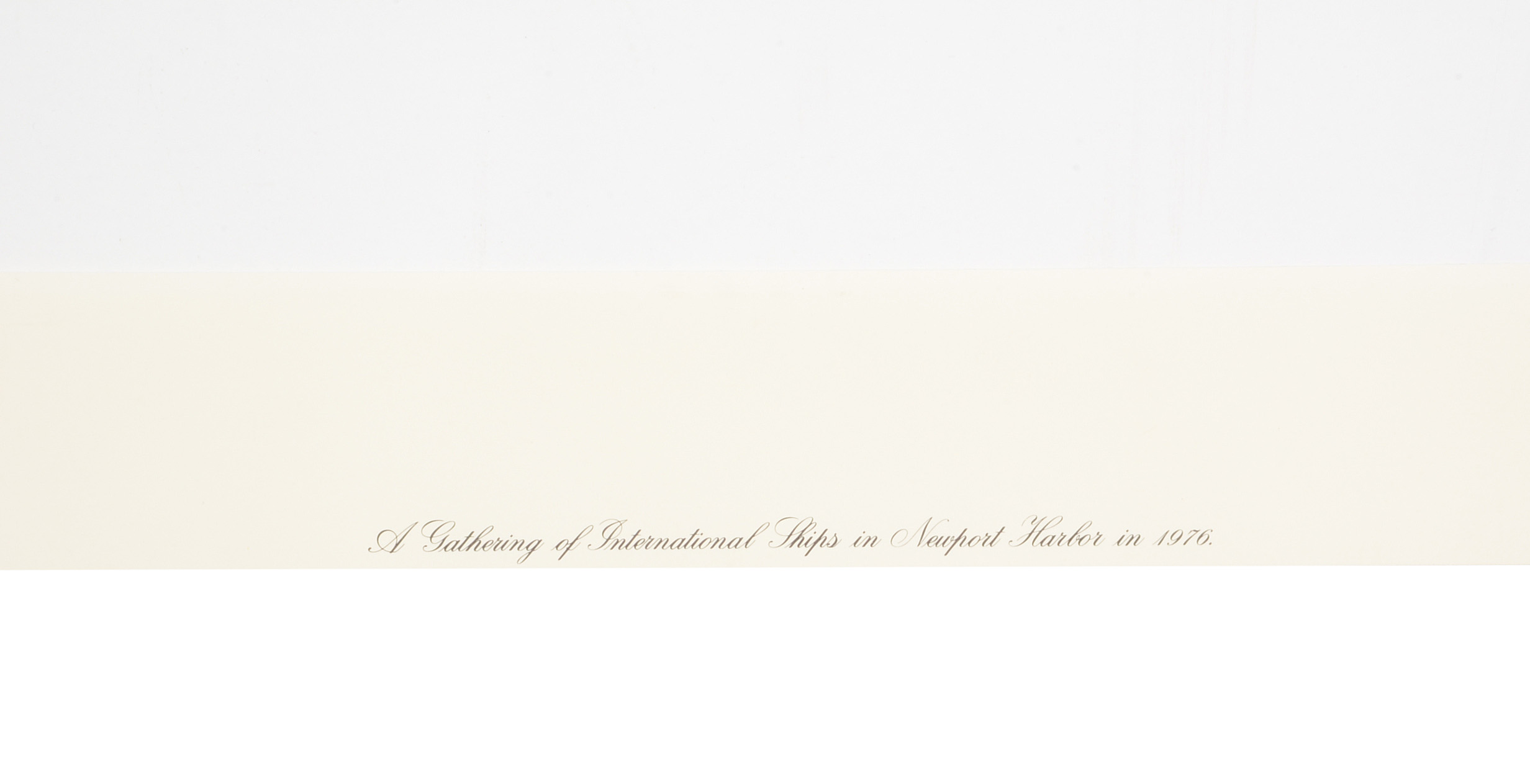 Kipp Soldwedel Offset Lithograph "Newport 1976"