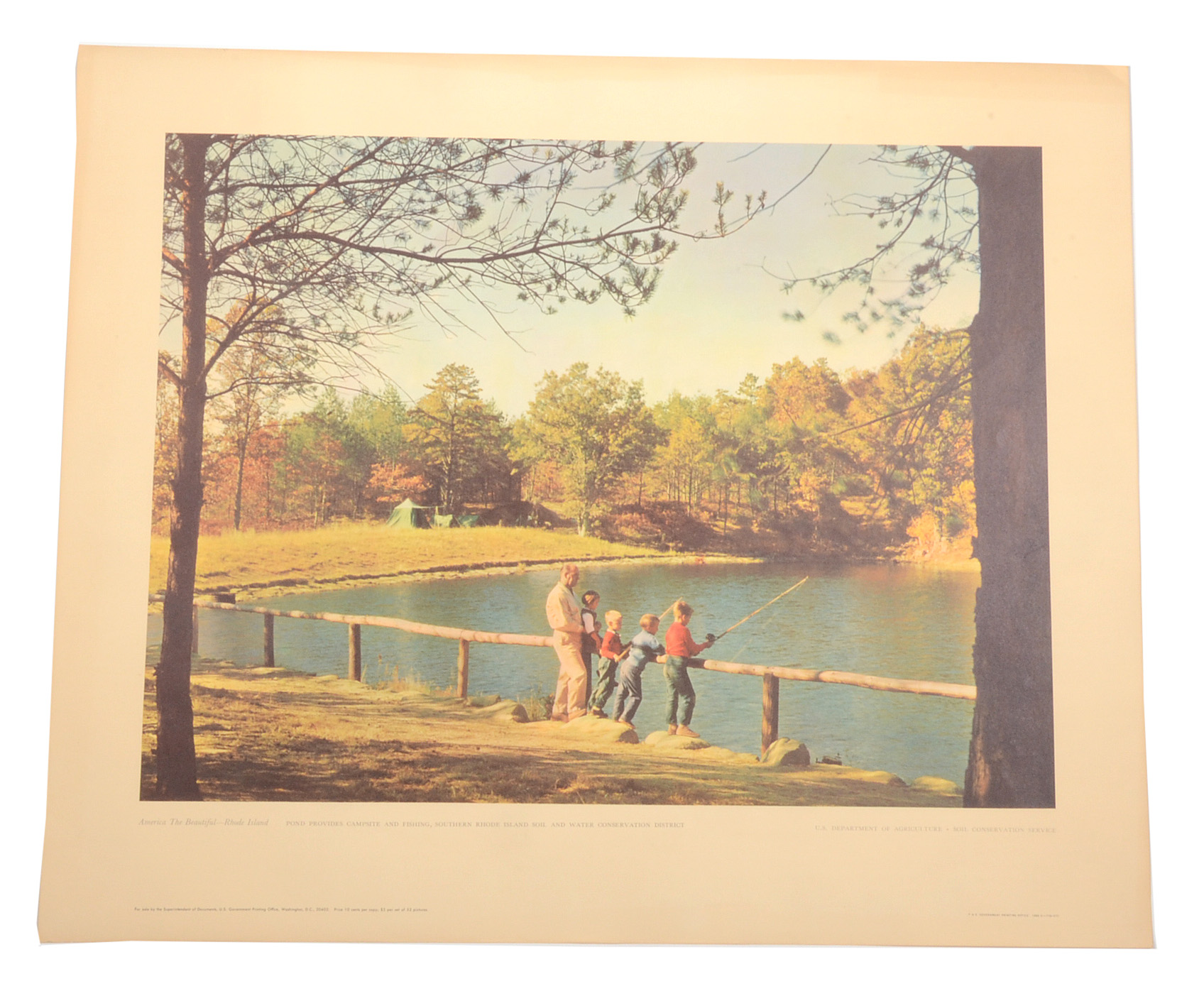 Five Vintage U.S. Department of Agriculture Posters