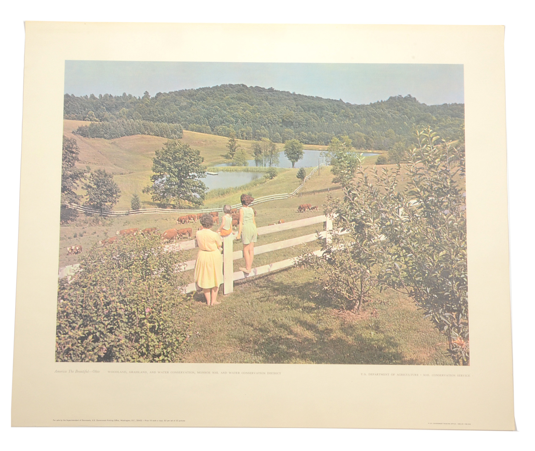 Five Vintage U.S. Department of Agriculture Posters