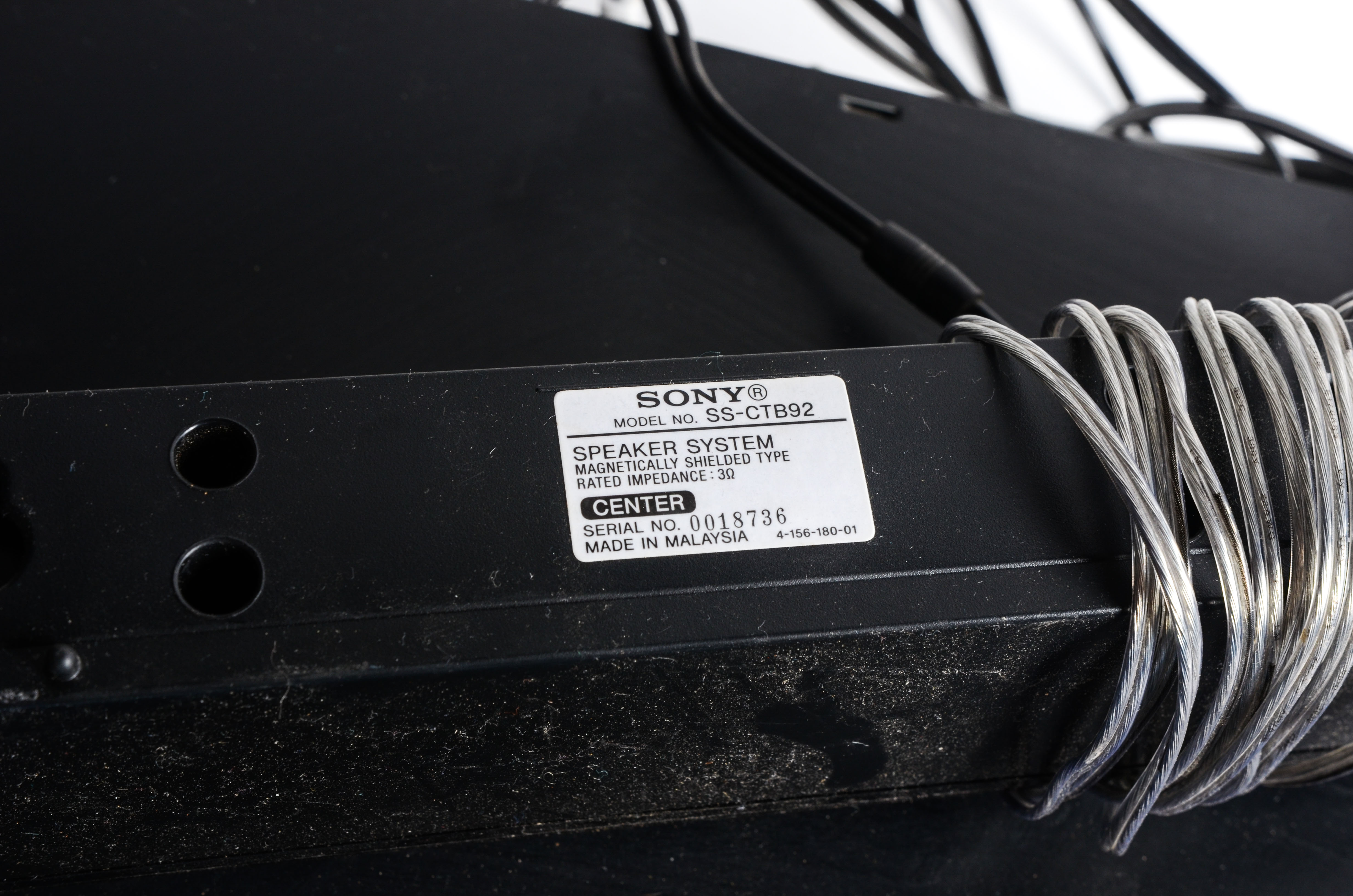 Sony Blu-ray Player and Surround Speakers