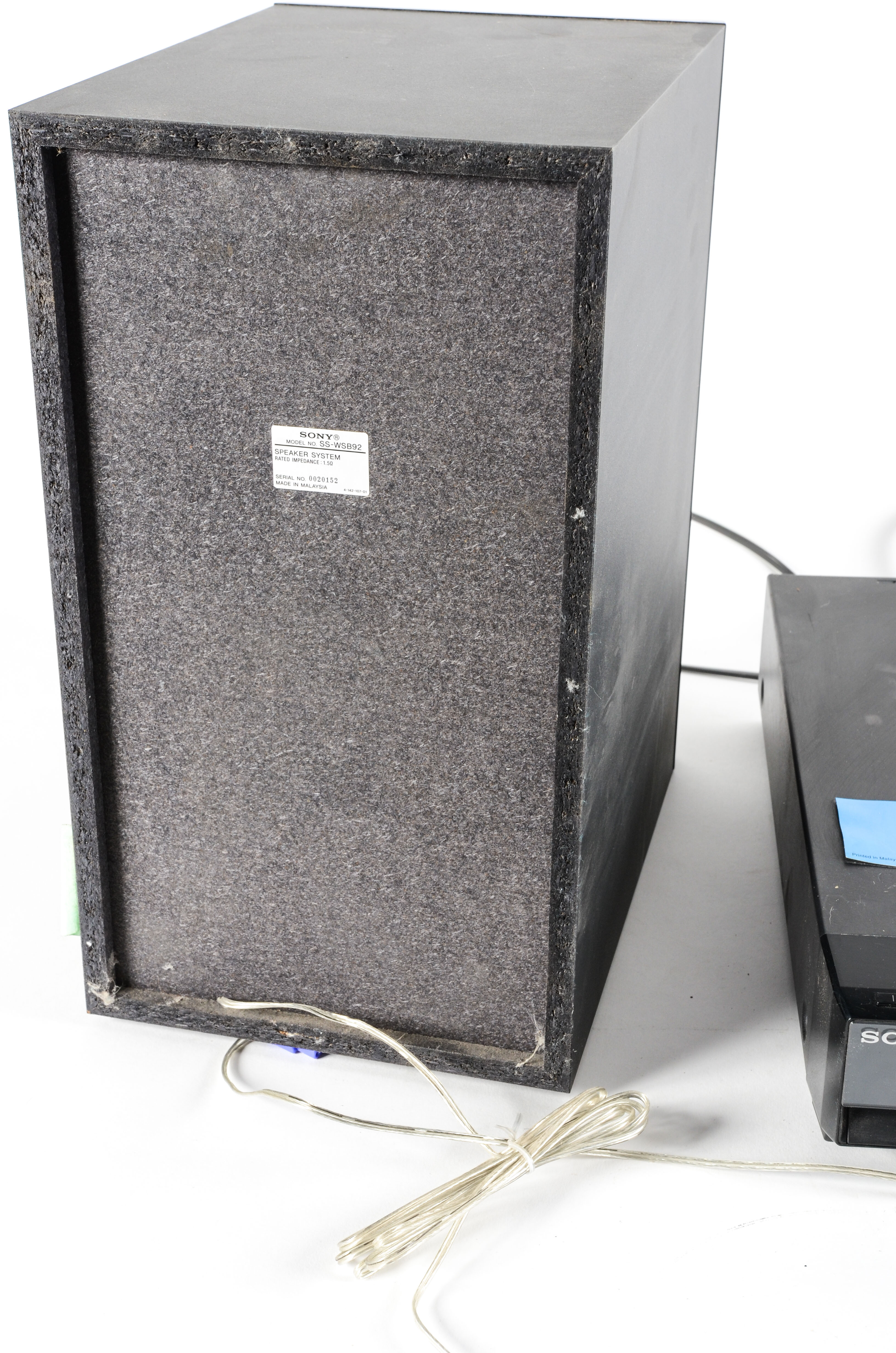 Sony Blu-ray Player and Surround Speakers