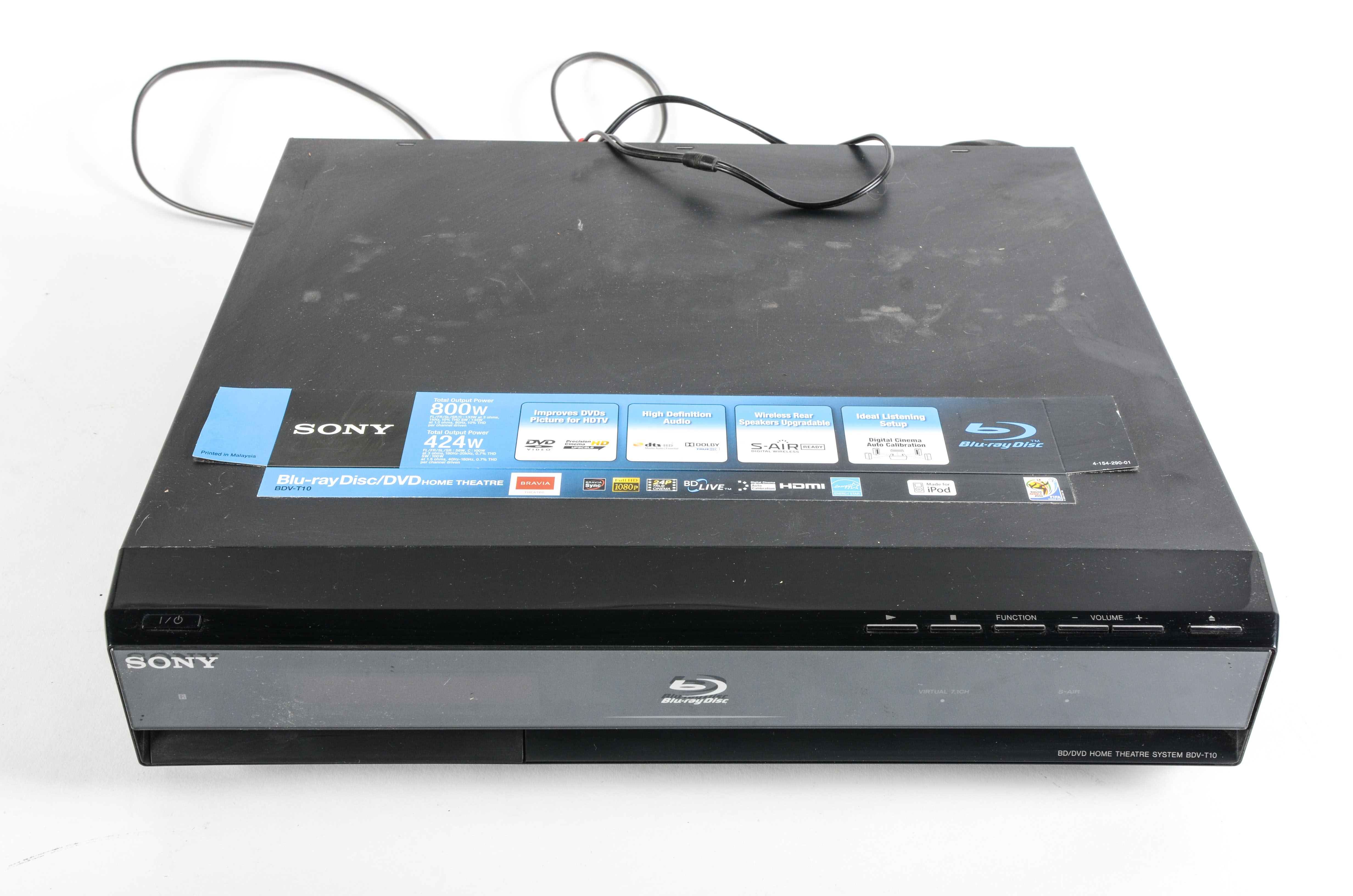 Sony Blu-ray Player and Surround Speakers