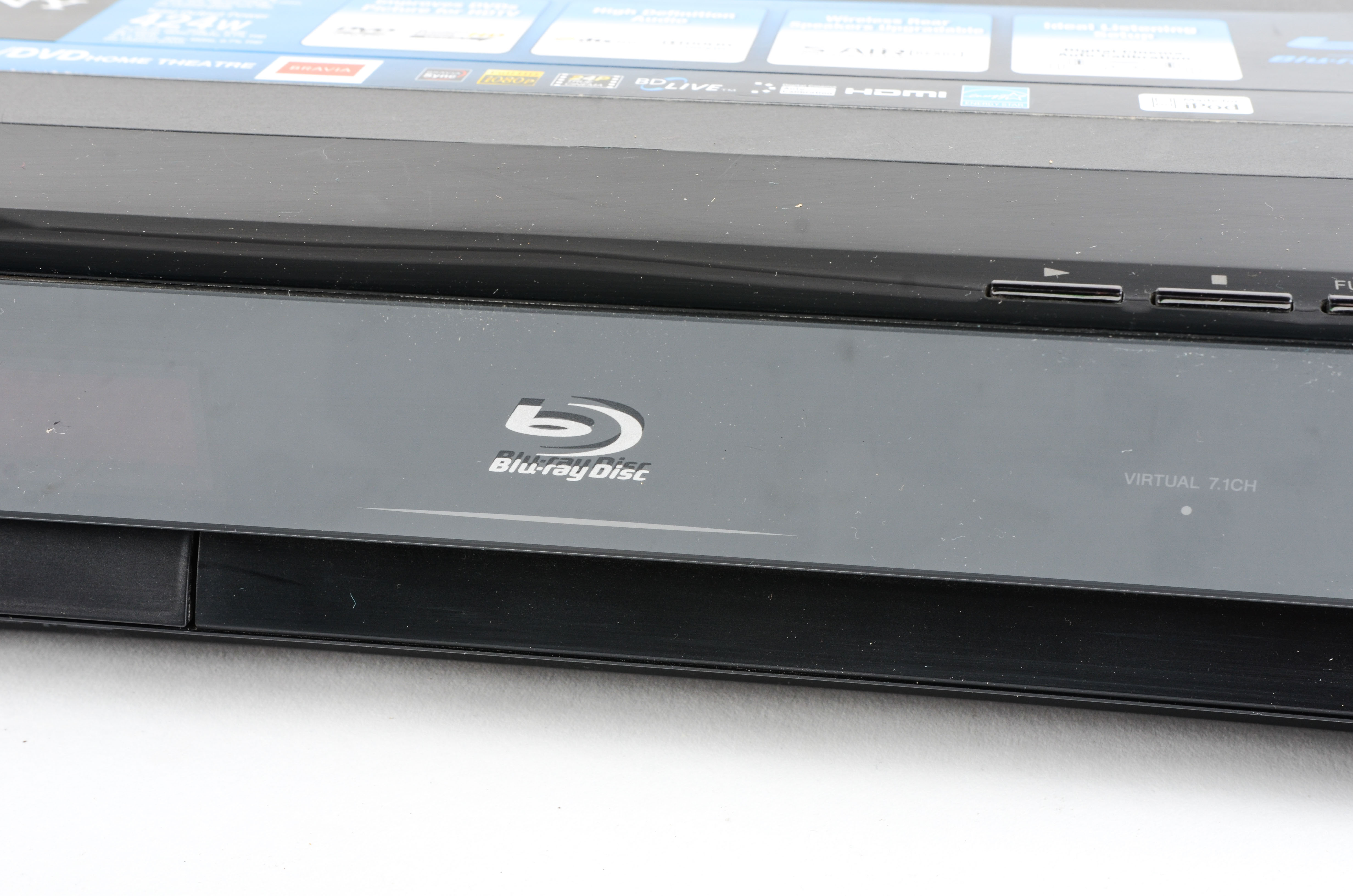 Sony Blu-ray Player and Surround Speakers