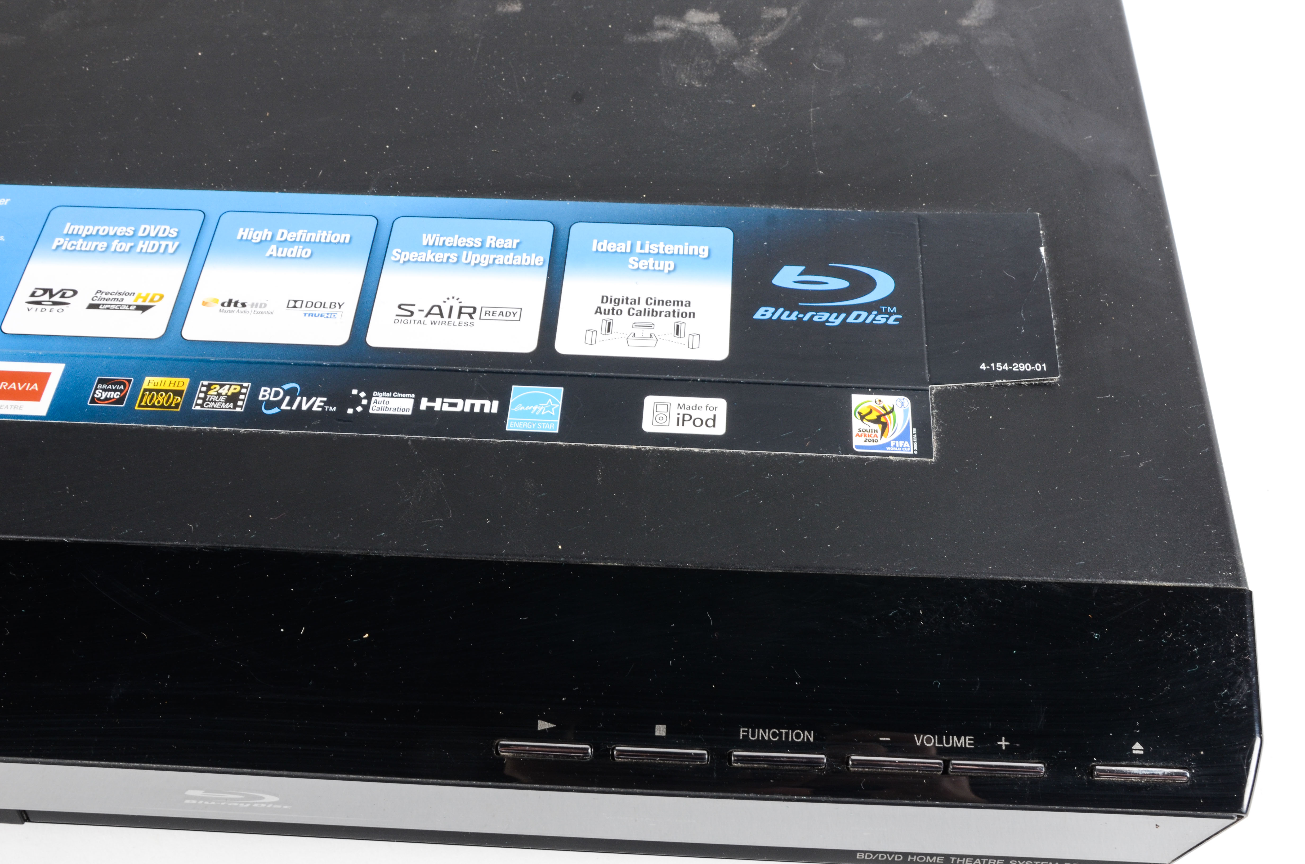 Sony Blu-ray Player and Surround Speakers