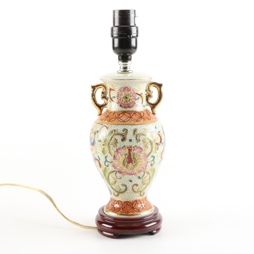 Hand Decorated Table Lamp