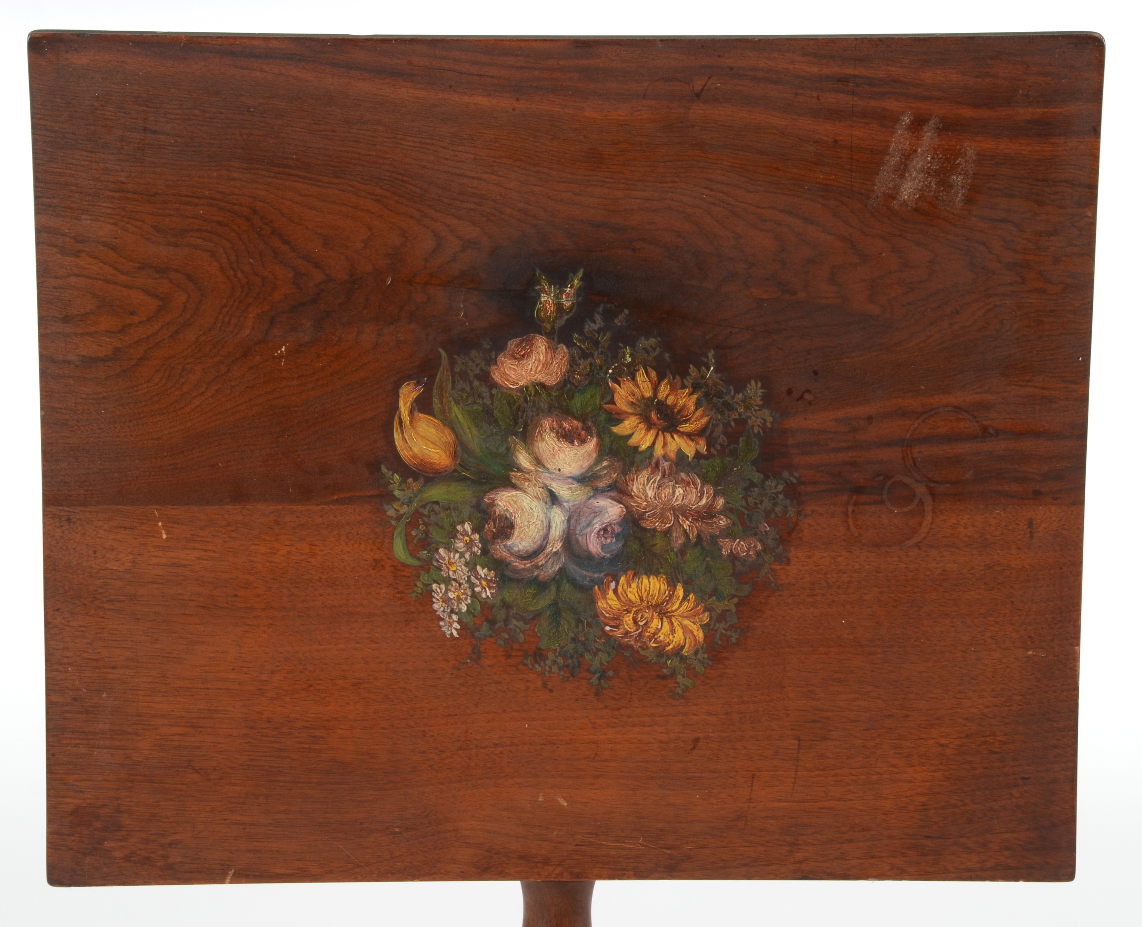 Antique Walnut Tilt-Top Table