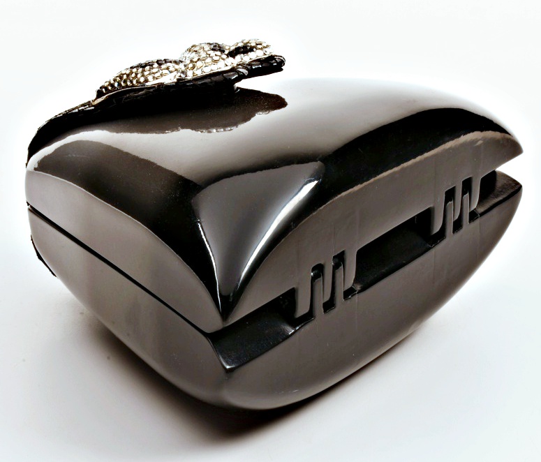 Timmy Woods of Beverly Hills Rhinestone Butterfly Purse