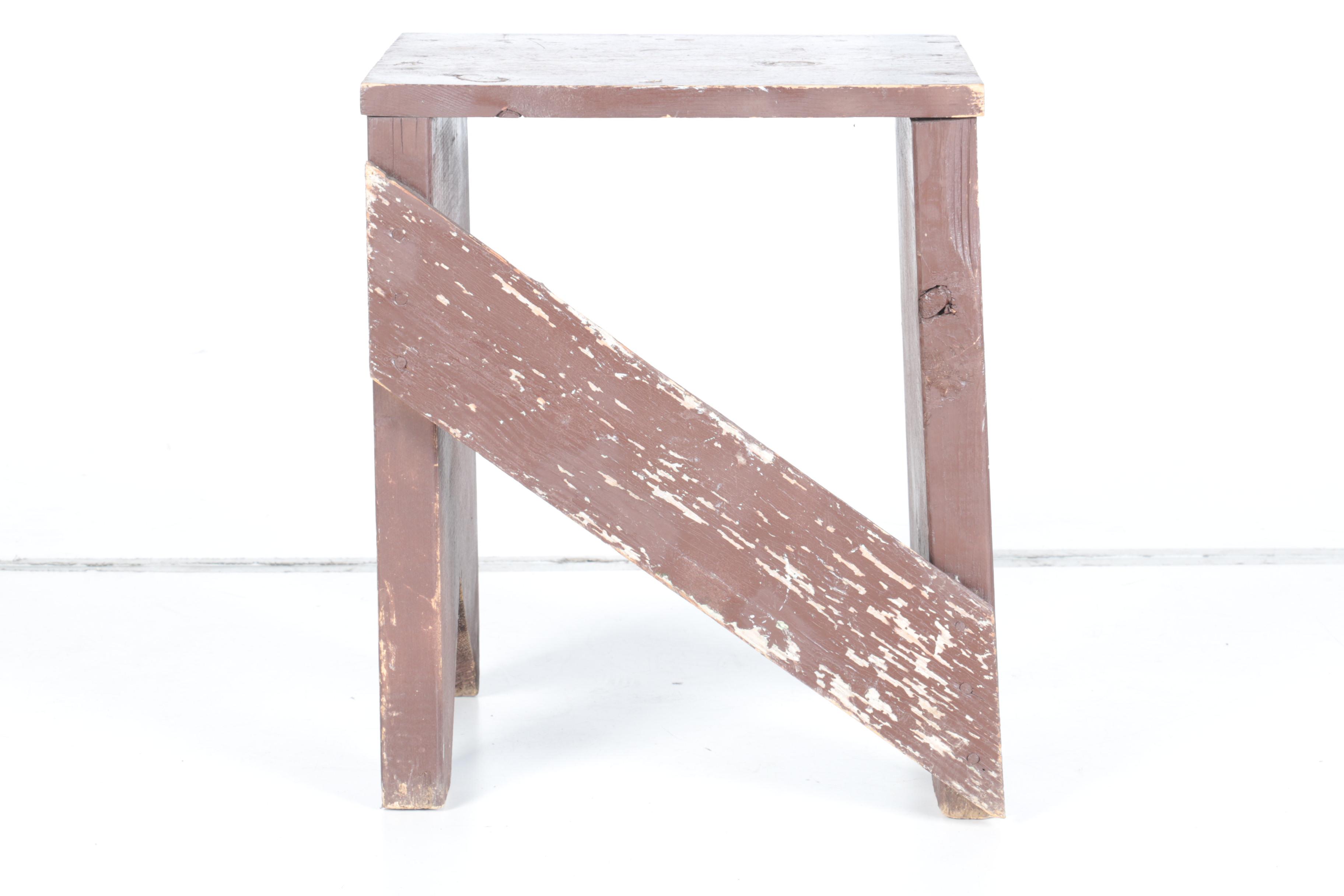 Vintage Wooden Stool