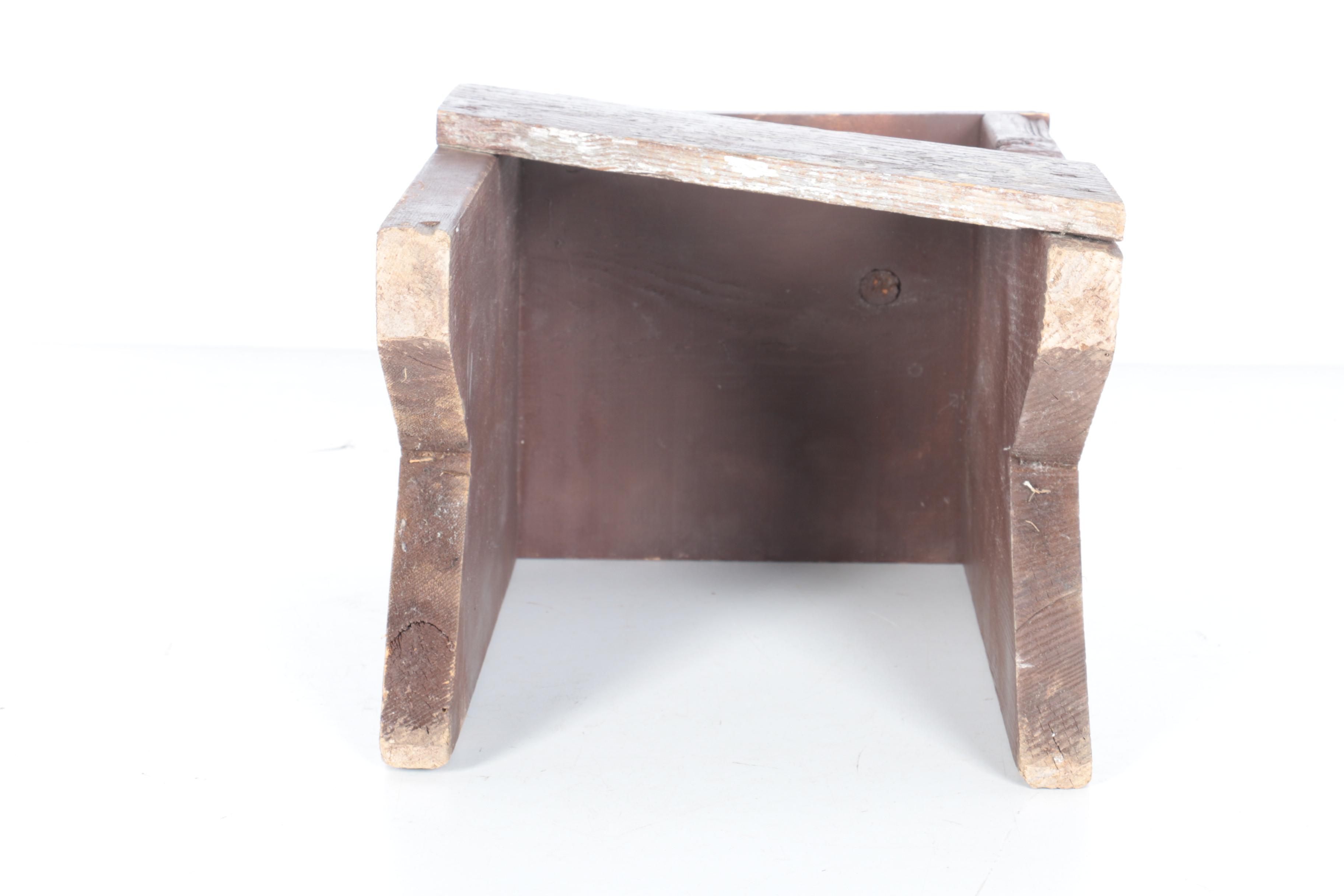 Vintage Wooden Stool