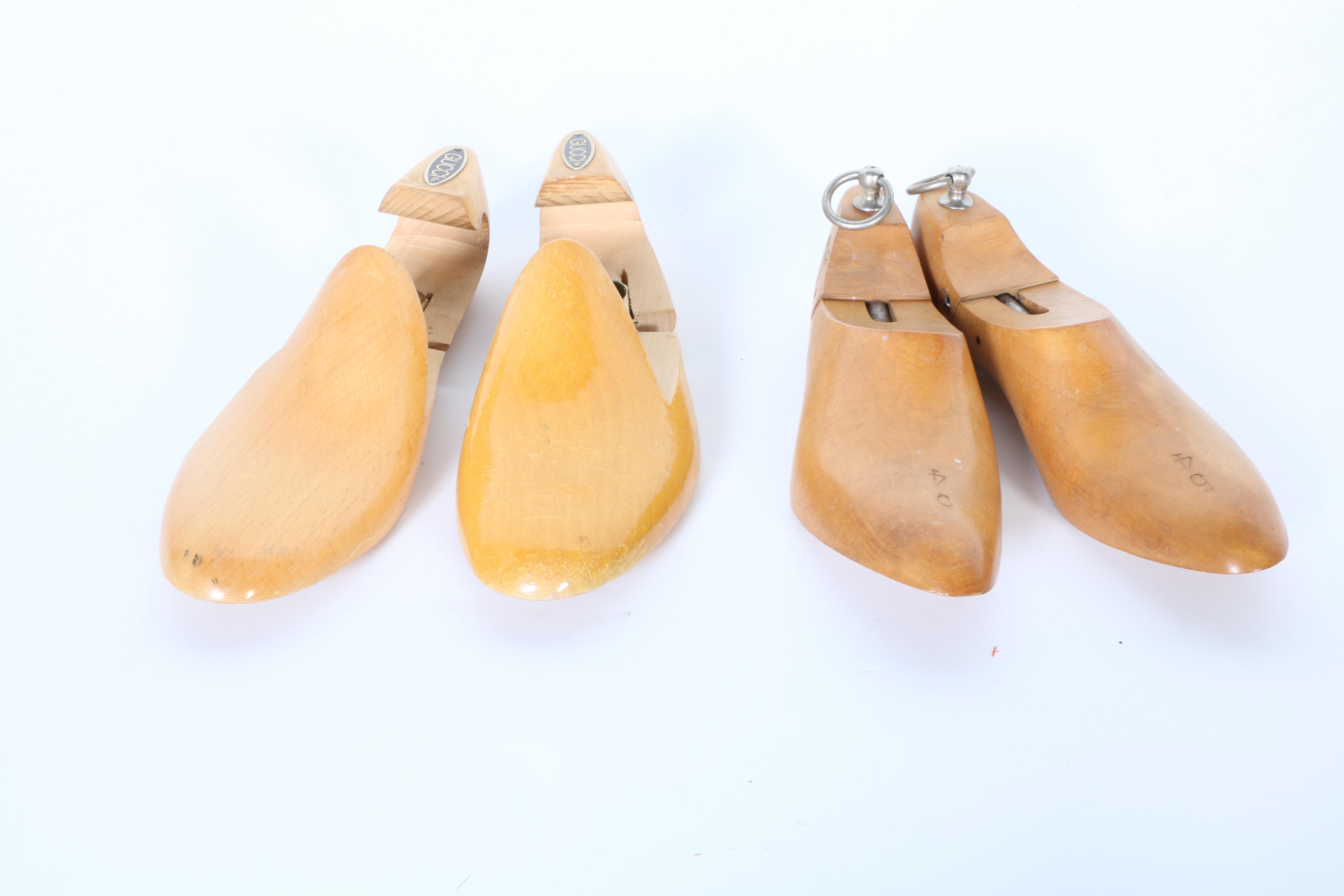 Woven Tote With Shoe Forms and Stretchers Including Gucci