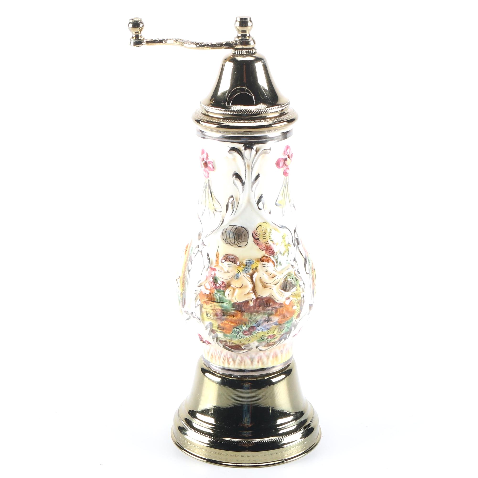 Reuge Pepper Grinder Music Box