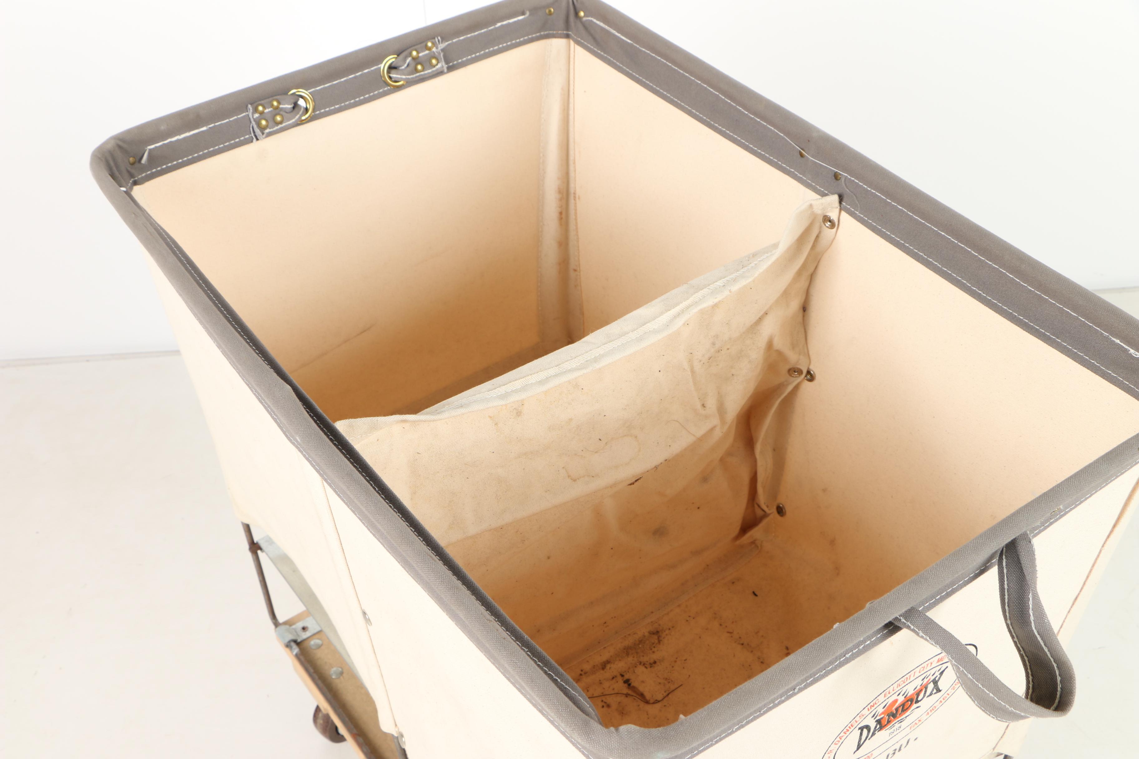 Reproduction 1918 Dandux Mobile Laundry Cart