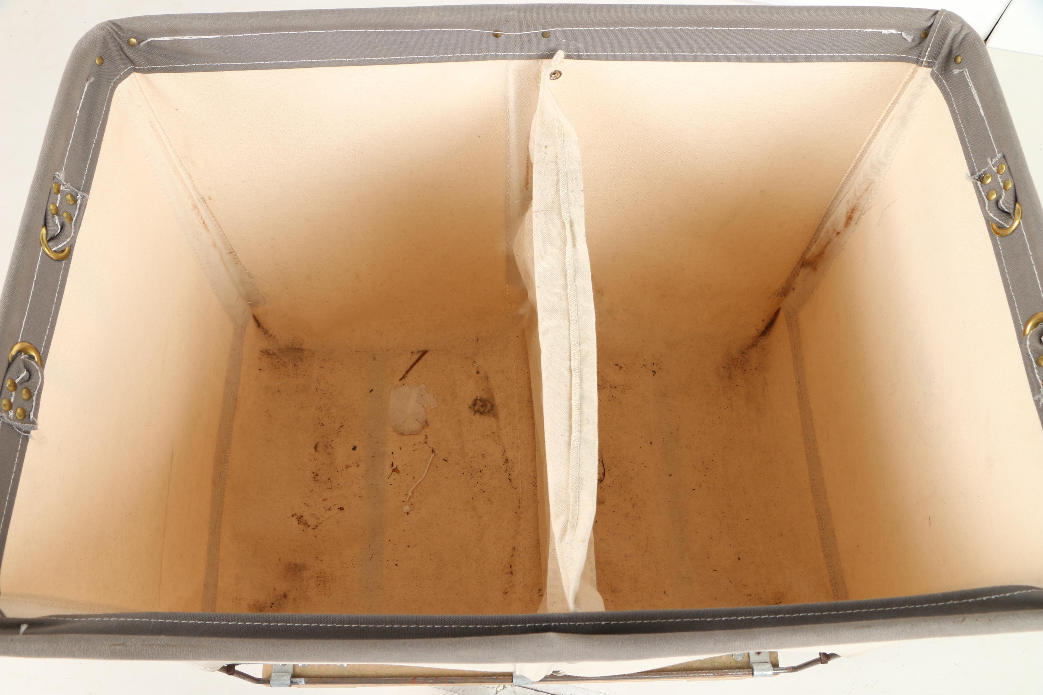 Reproduction 1918 Dandux Mobile Laundry Cart