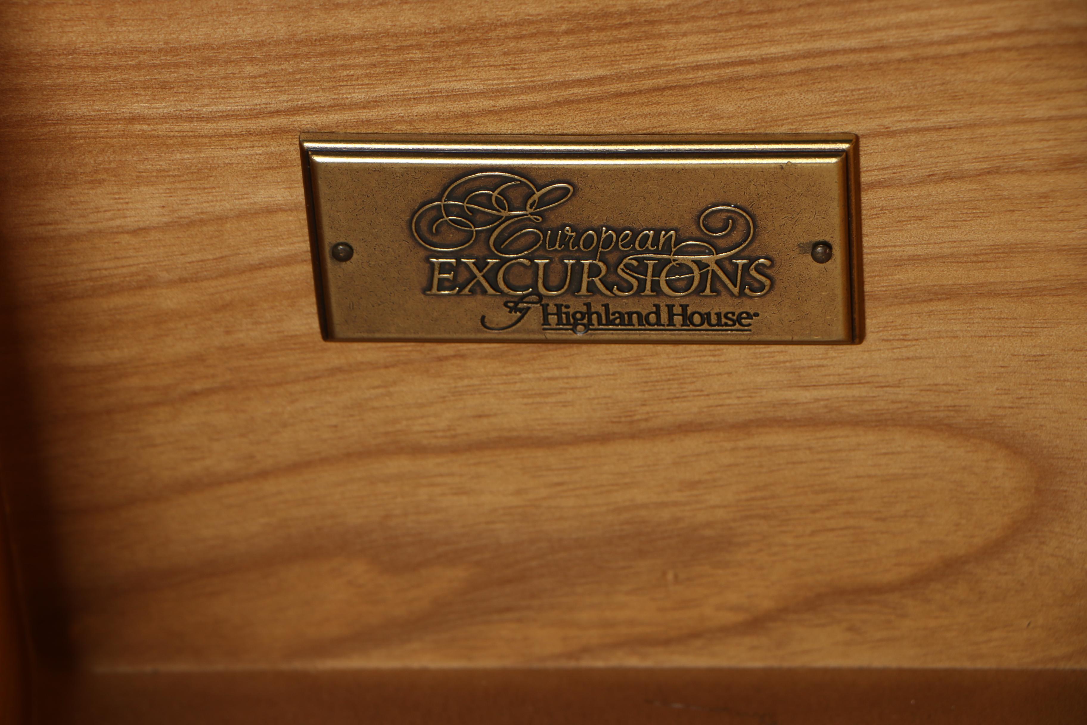 Highland House European Excursions Side Chest