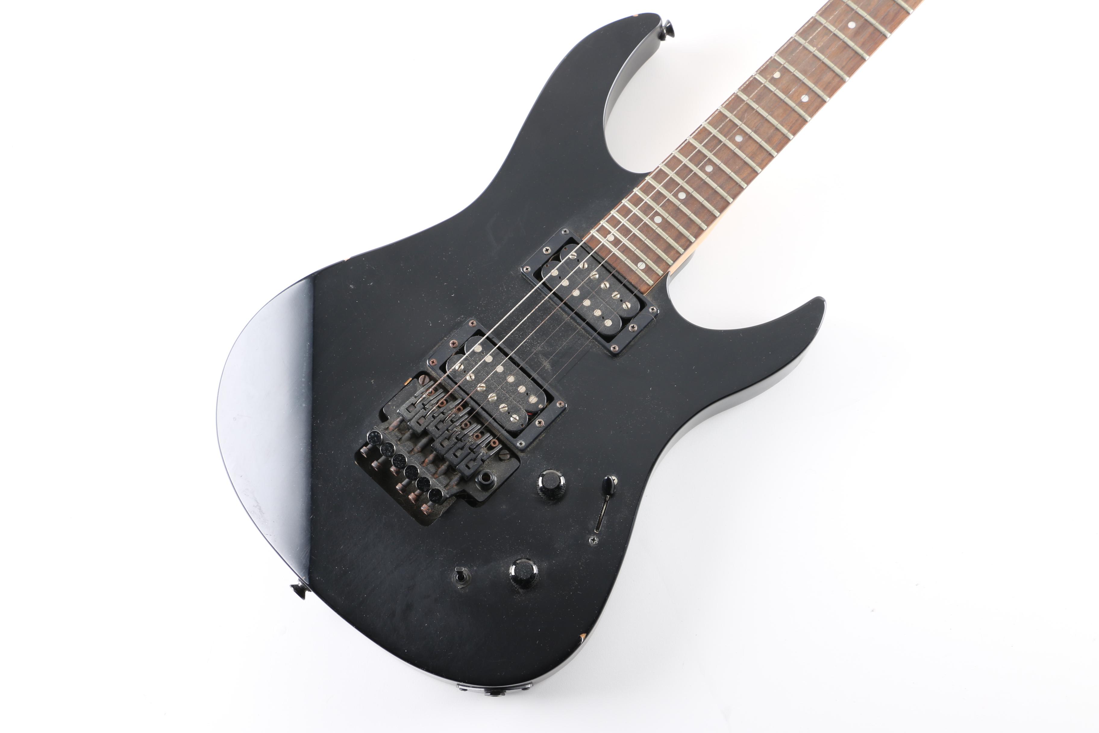 Black Yamaha Pacifica Electric Guitar