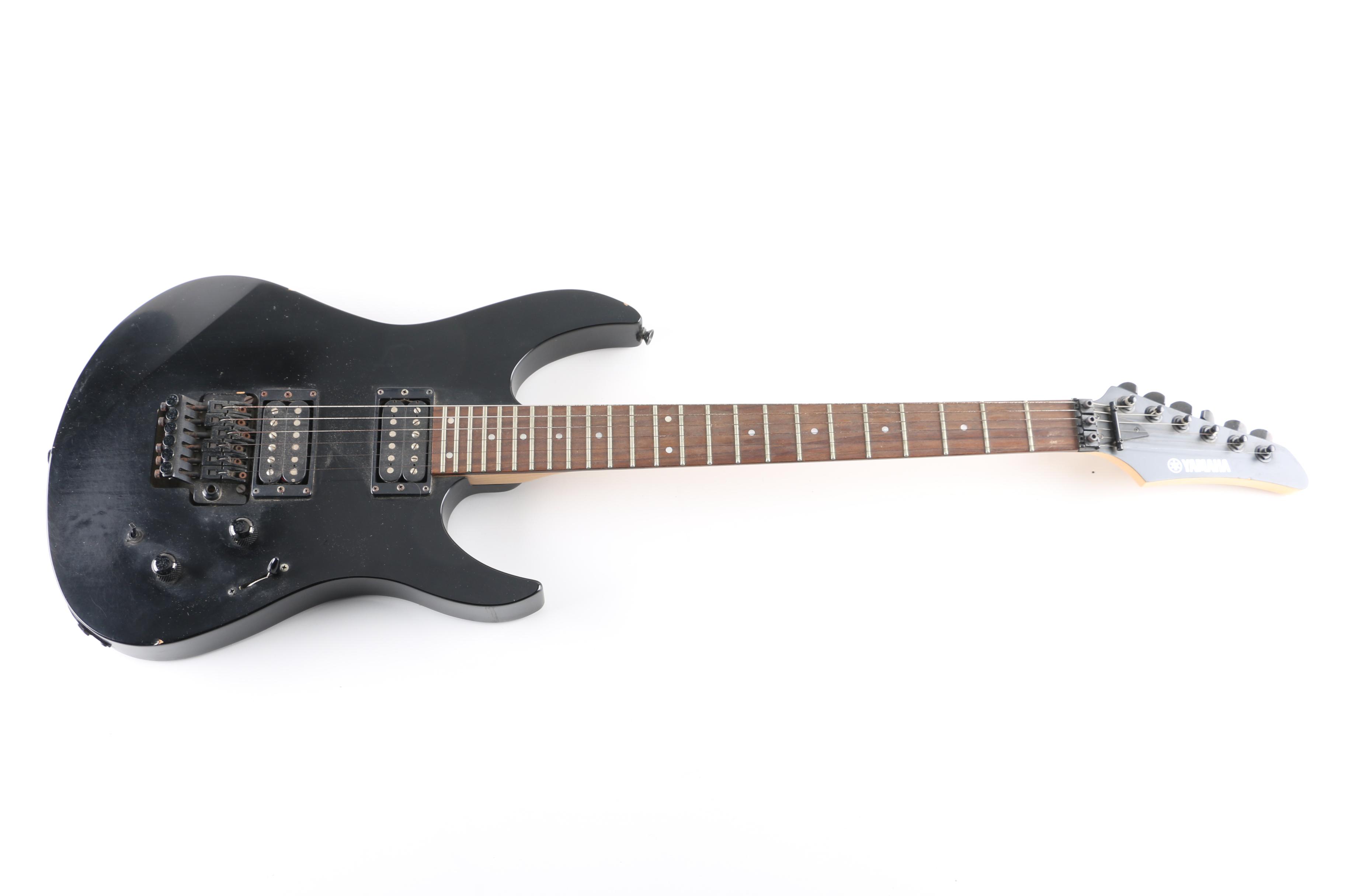 Black Yamaha Pacifica Electric Guitar