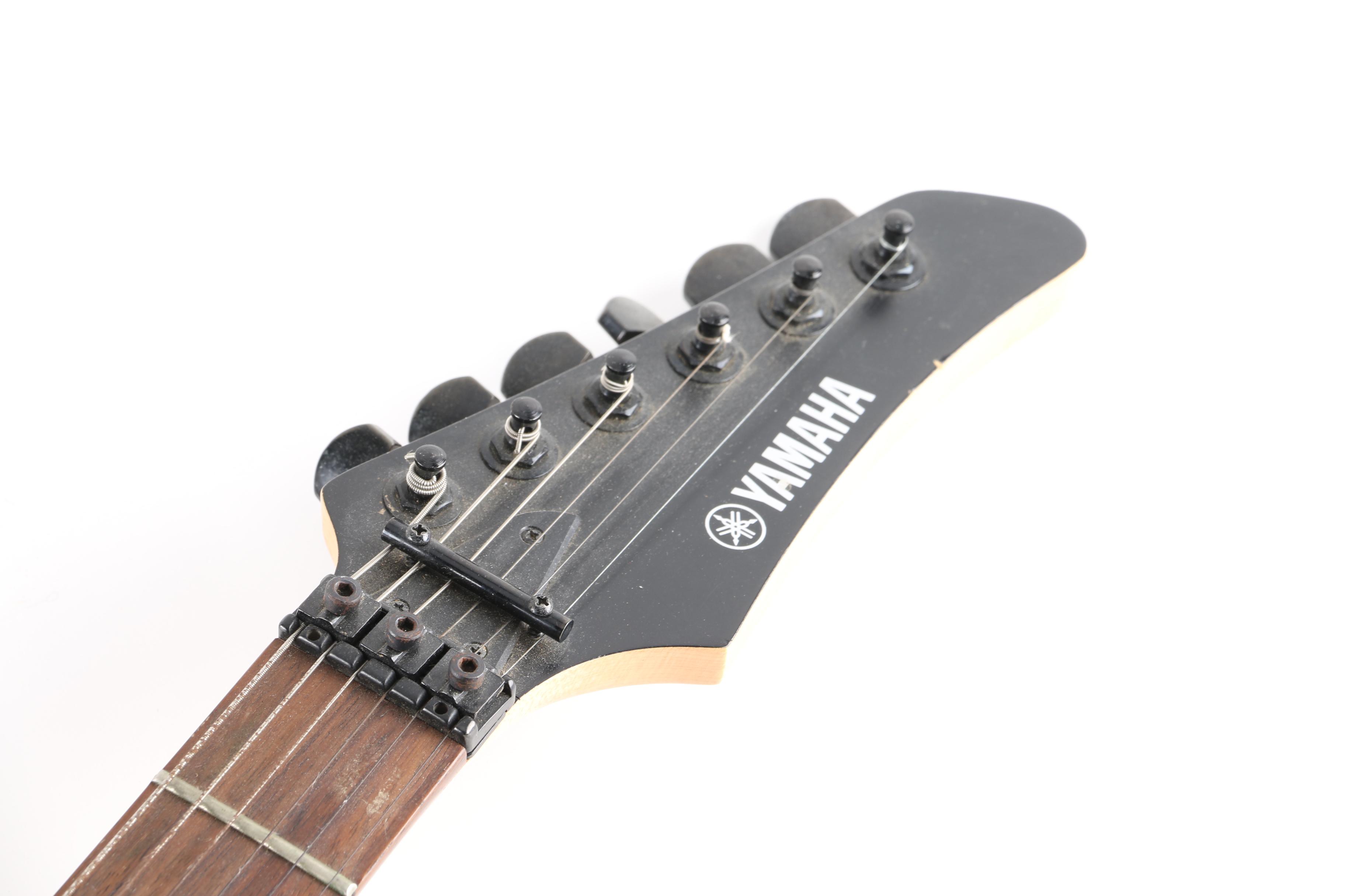 Black Yamaha Pacifica Electric Guitar