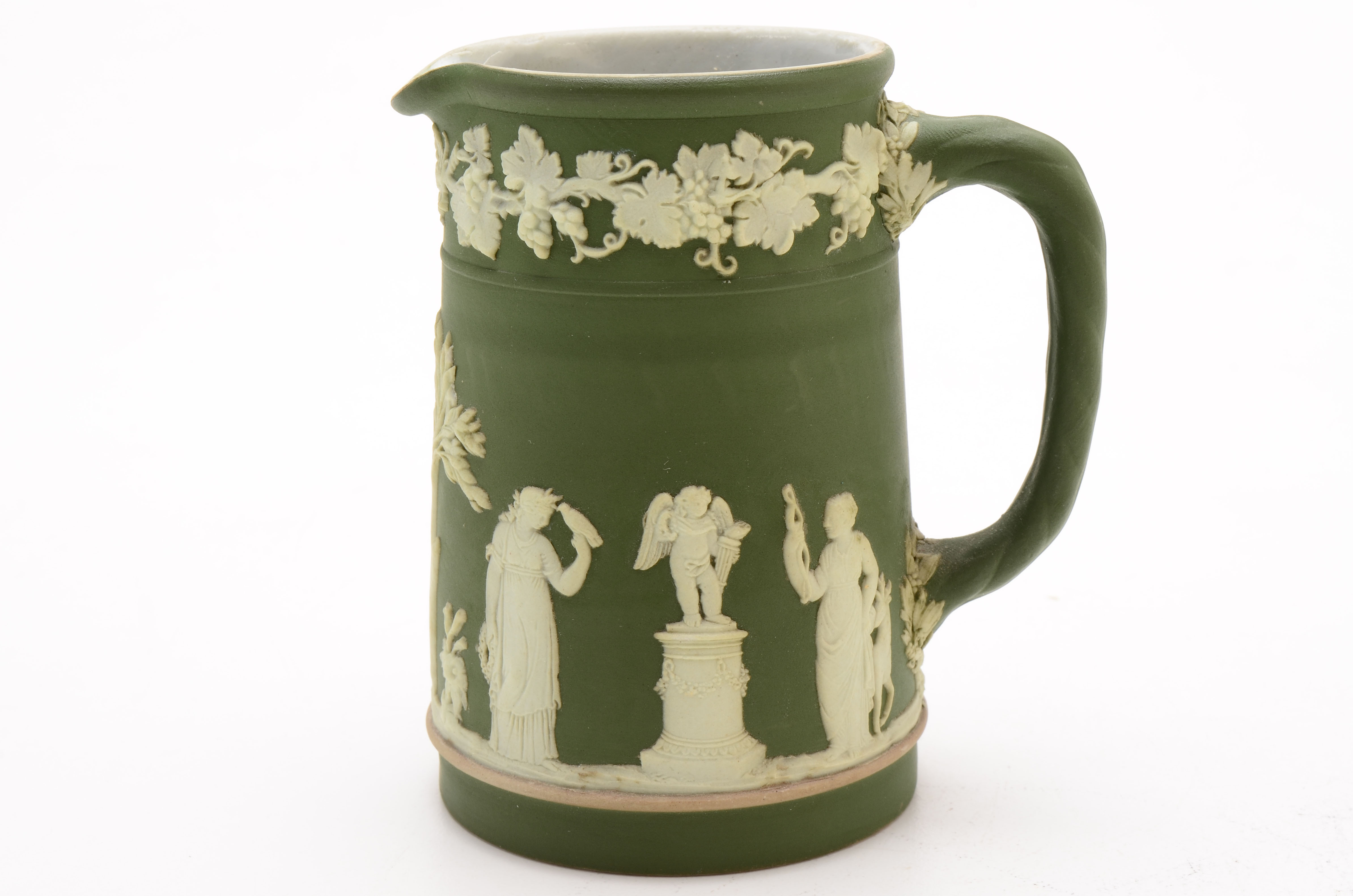 Collection of Vintage Wedgwood Jasperware Creamers and Jugs