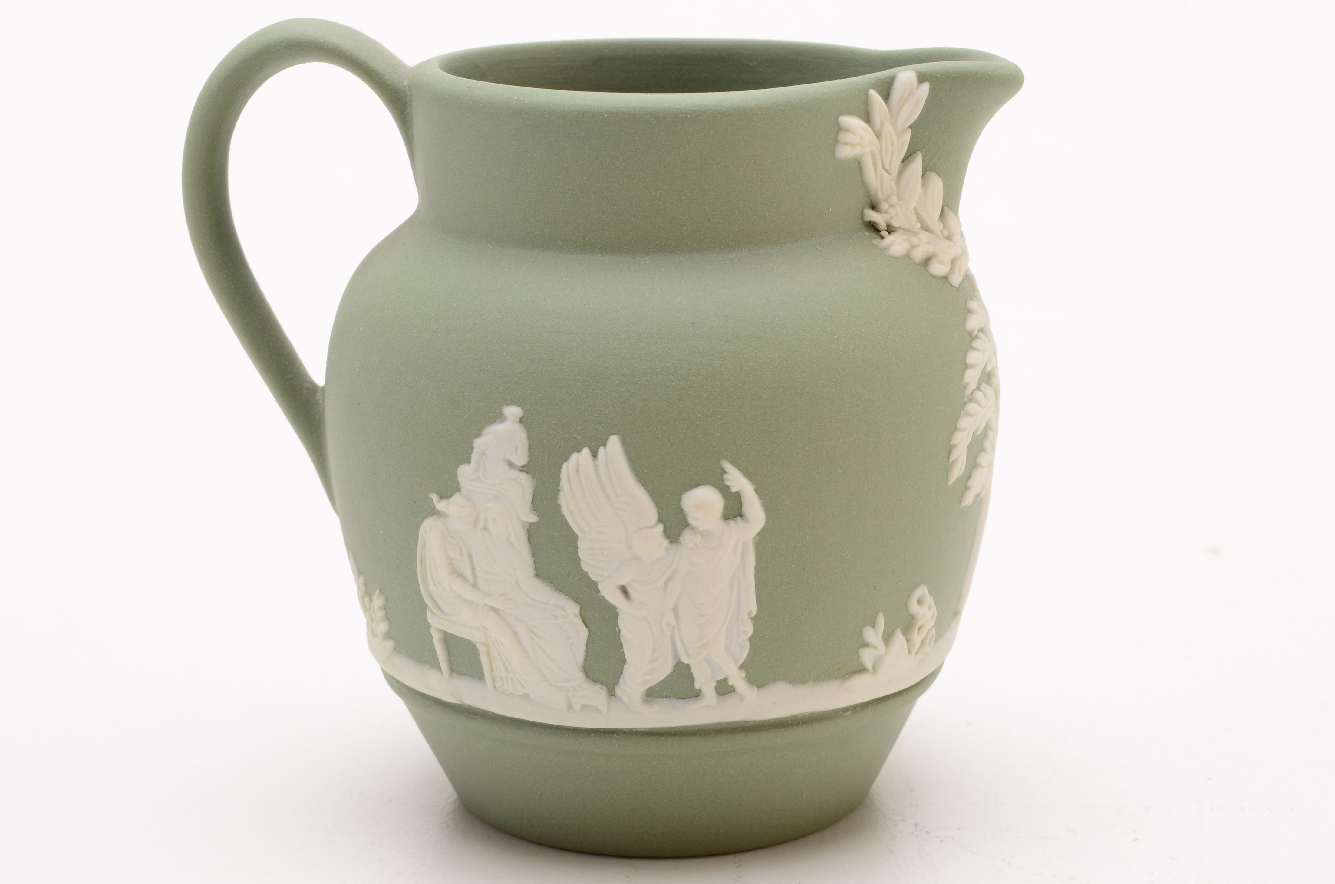 Collection of Vintage Wedgwood Jasperware Creamers and Jugs