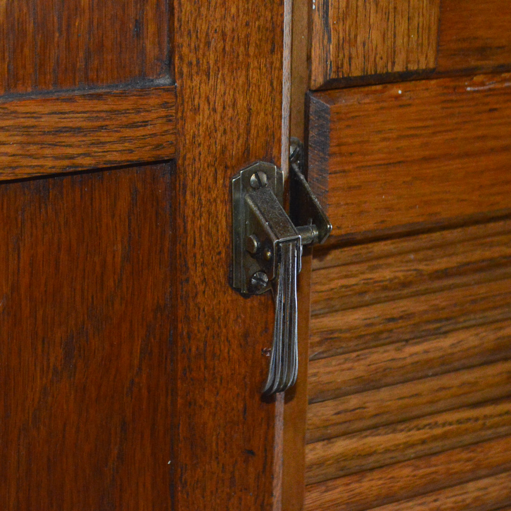 Vintage Oak Hoosier Cabinet by Boone