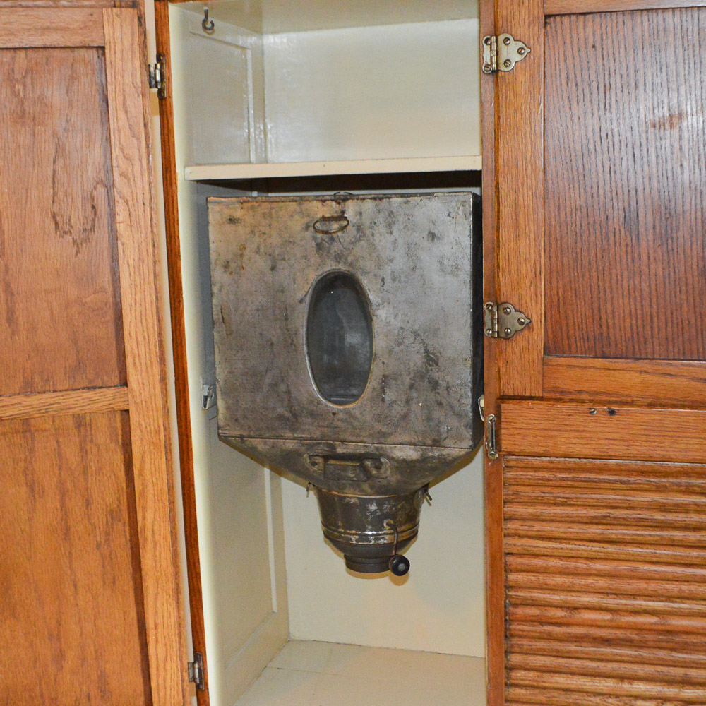 Vintage Oak Hoosier Cabinet by Boone