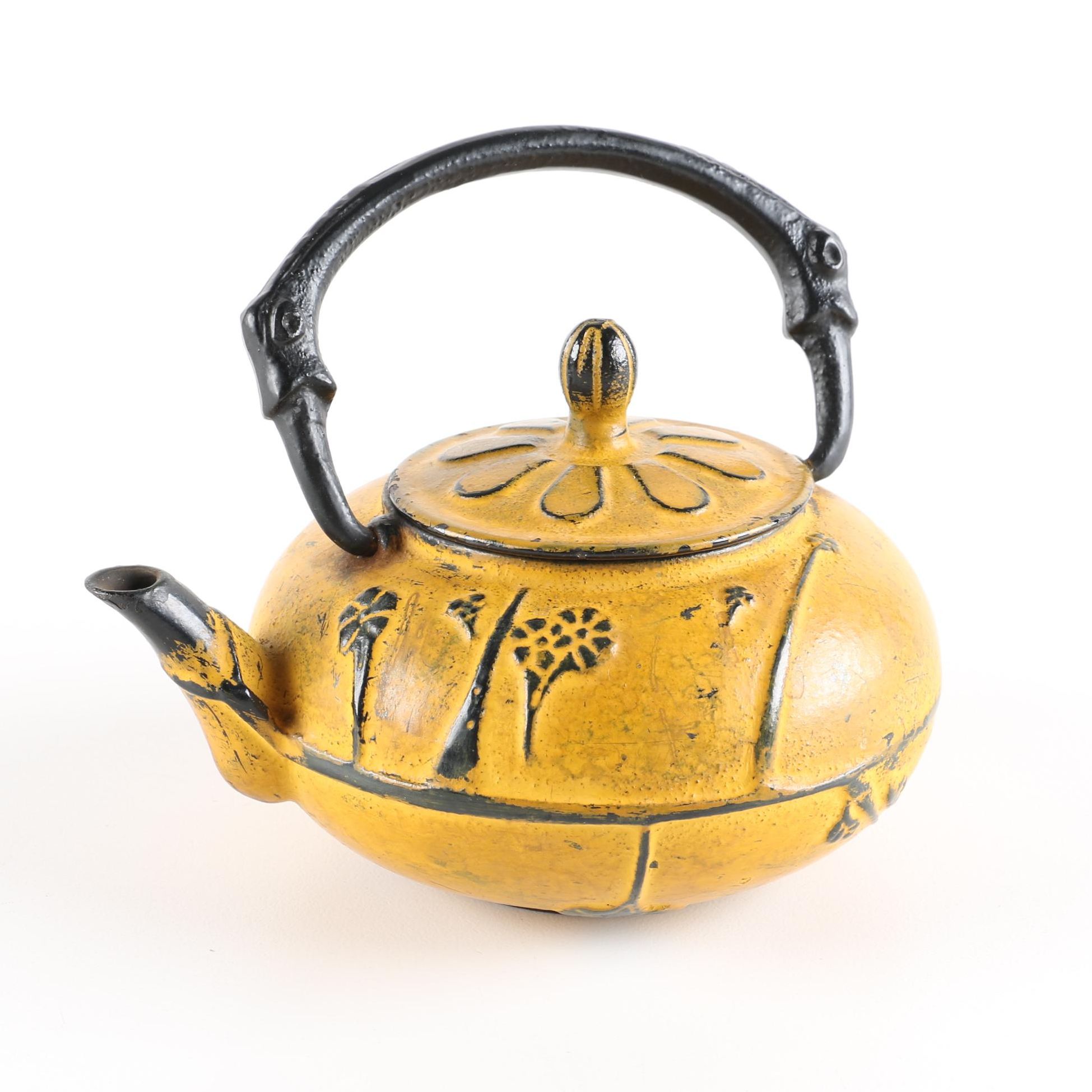 Cast Iron Tea Pot