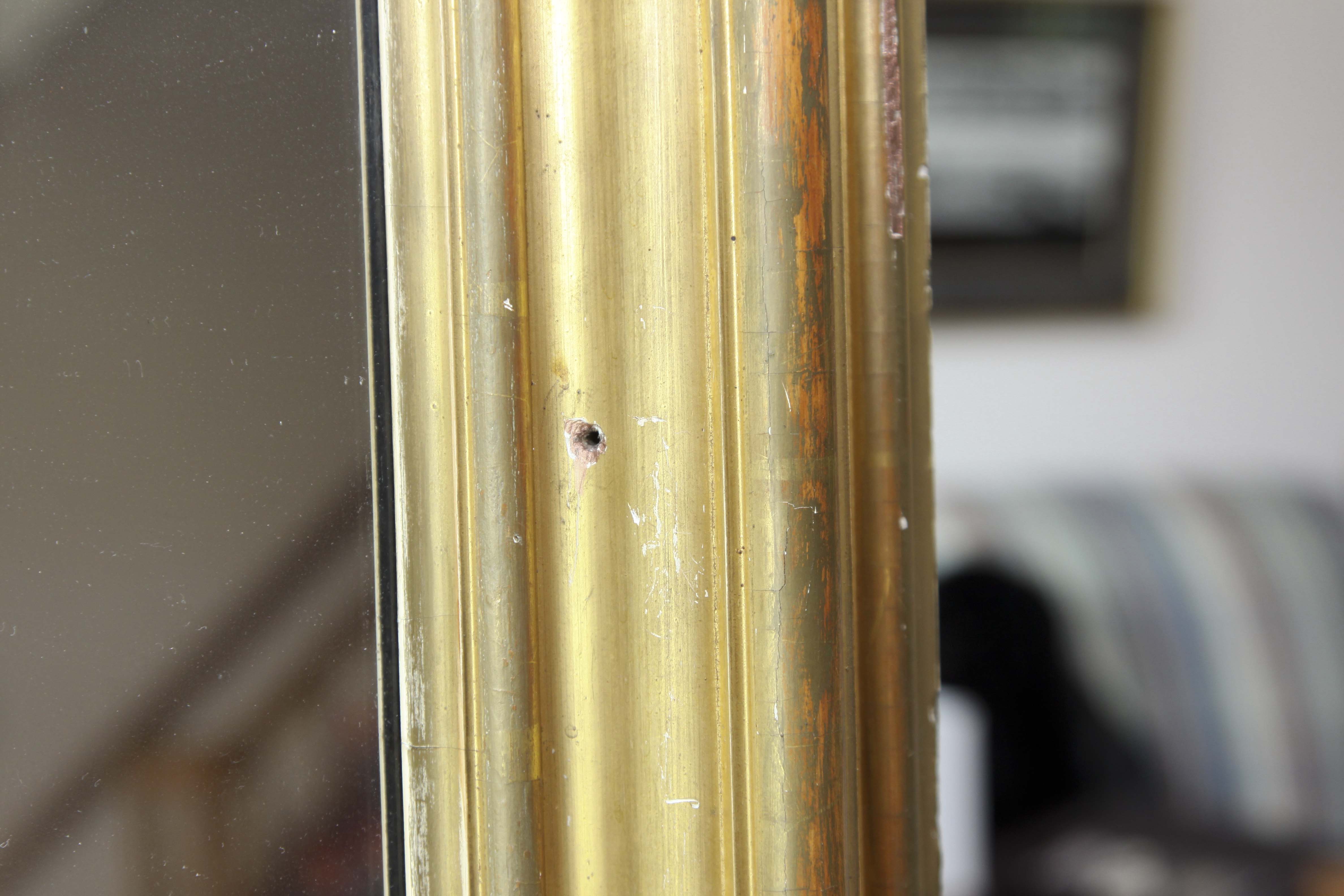 Very Large Vintage Gold Gilt Mirror