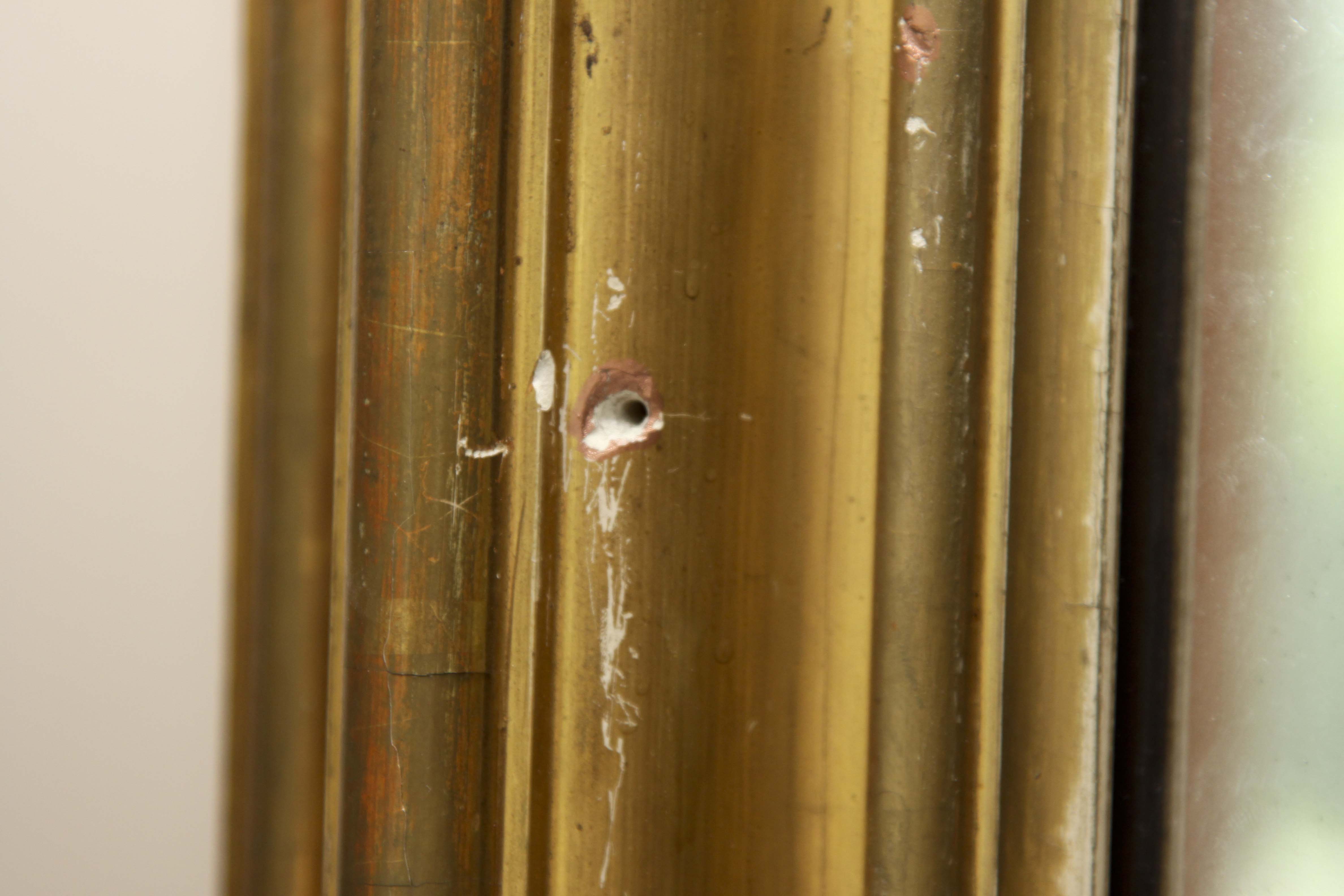 Very Large Vintage Gold Gilt Mirror