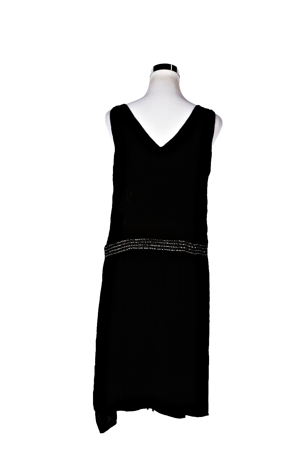 1930s Parisian Haute Couture Dress by Lucien Lelong