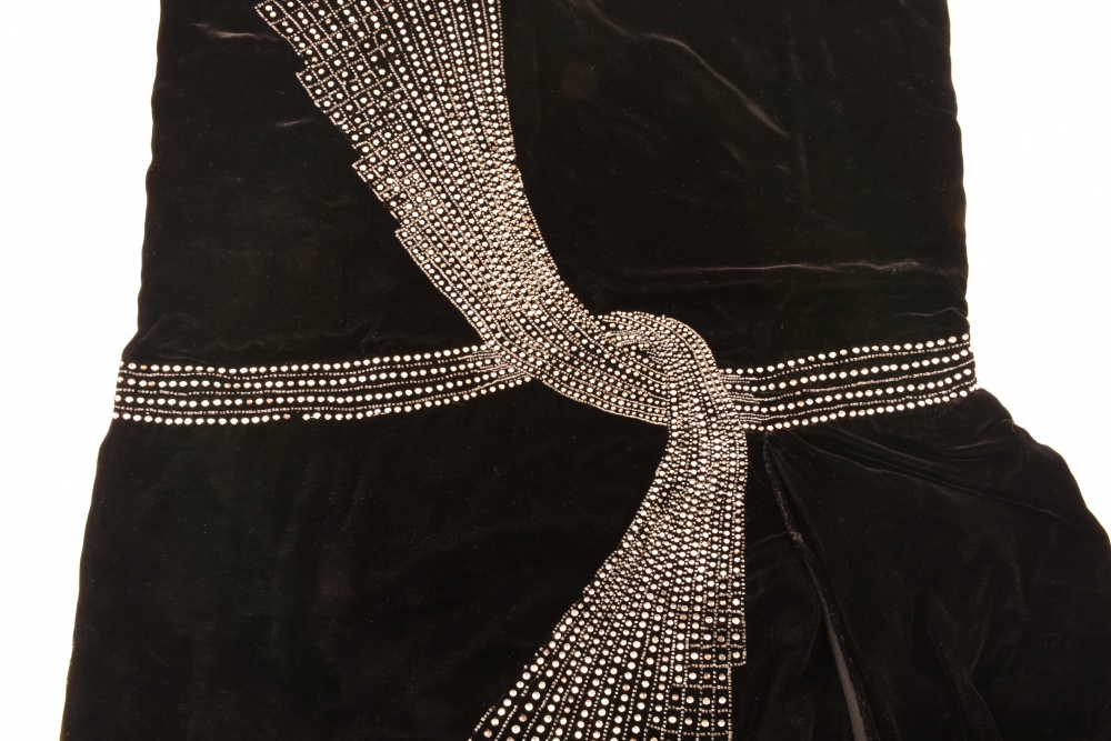 1930s Parisian Haute Couture Dress by Lucien Lelong