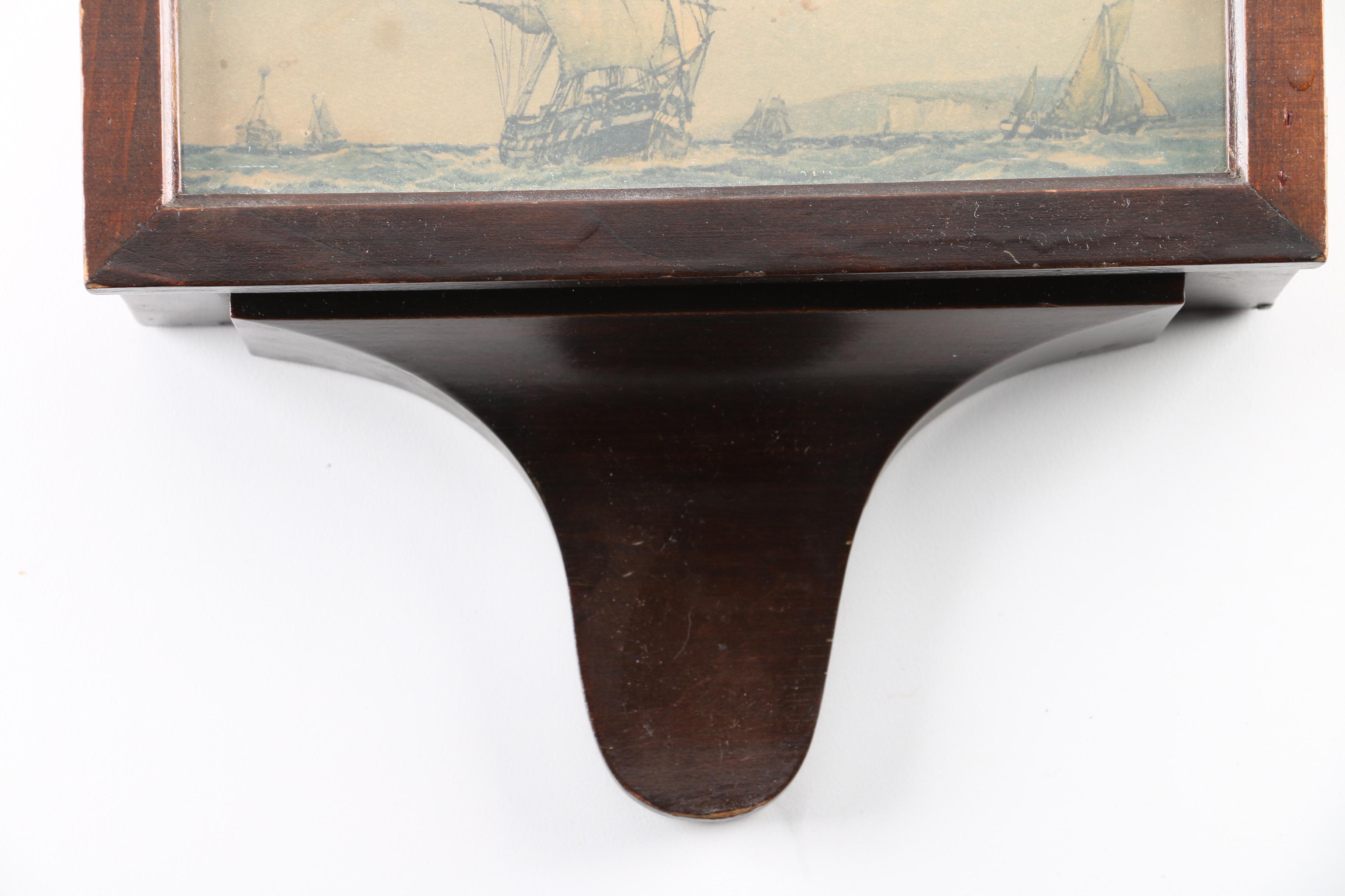 Vintage Sessions Federal Mahogany Banjo Wall Clock