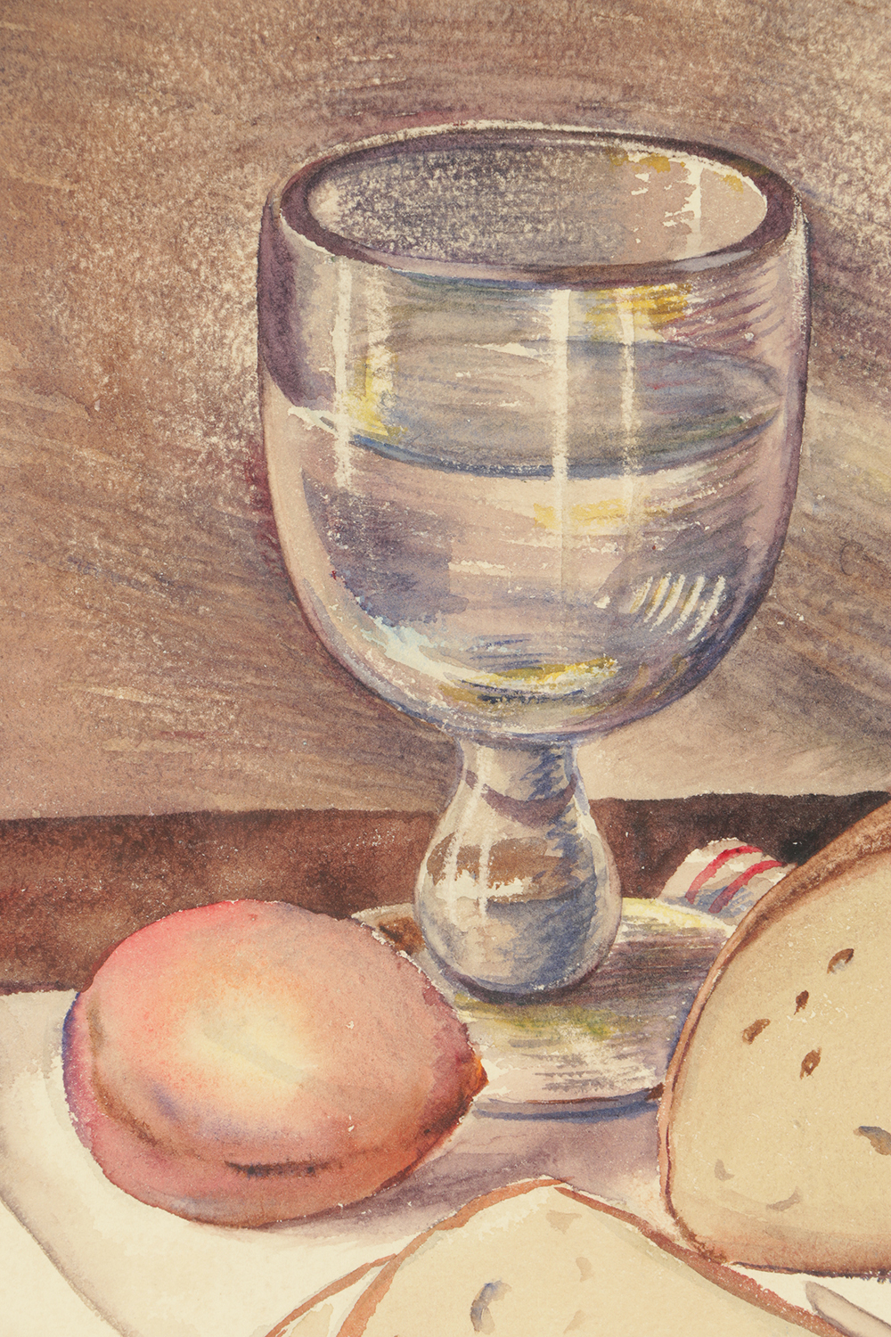 Florence Bartley Smithburn Watercolor Painting on Paper Still Life