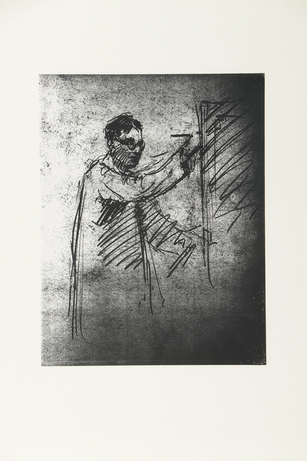 Edgar Yaeger Pastel Drawing on Paper Portrait of Woman