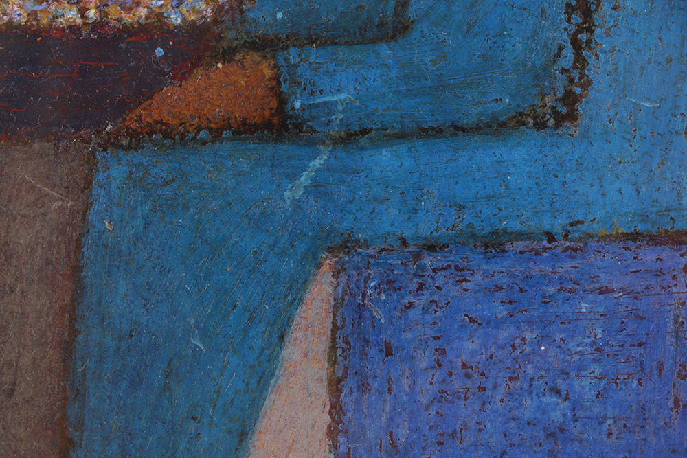 Edgar Hatten Oil Painting on Paper "Ed"