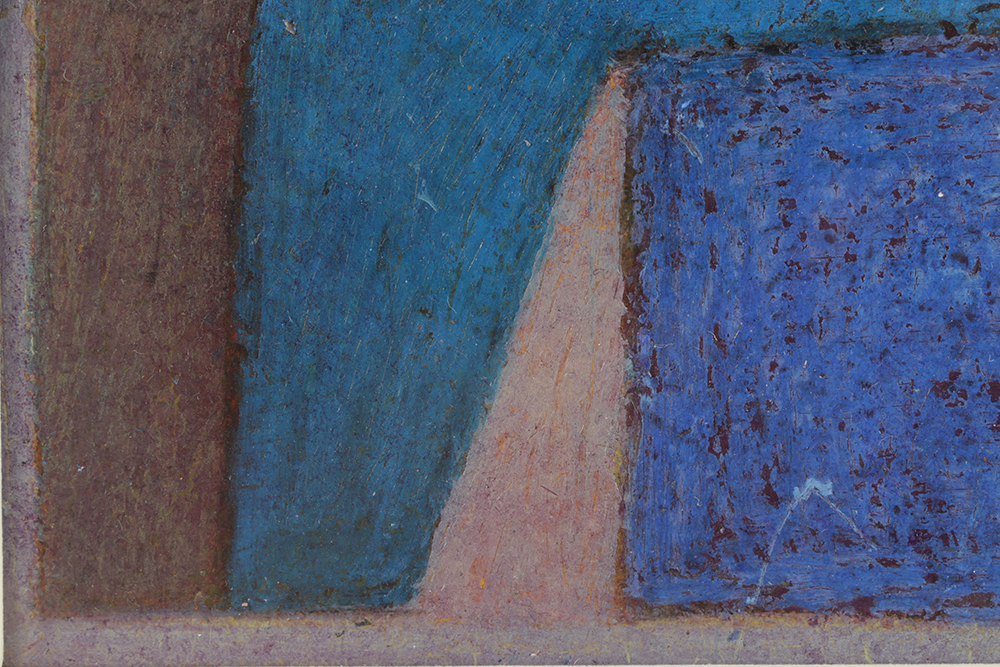 Edgar Hatten Oil Painting on Paper "Ed"