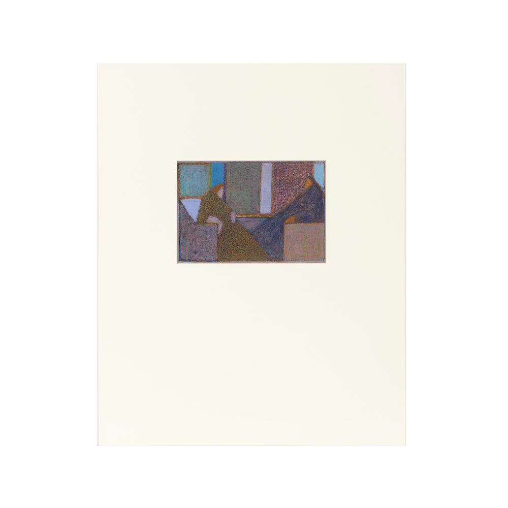 Edgar Hatten Oil Painting on Paper "Folk 500"