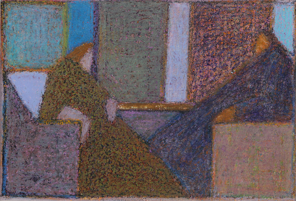 Edgar Hatten Oil Painting on Paper "Folk 500"