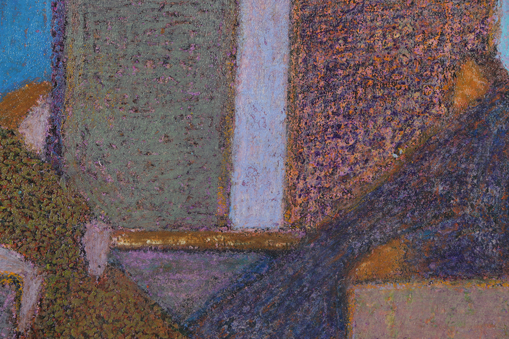 Edgar Hatten Oil Painting on Paper "Folk 500"