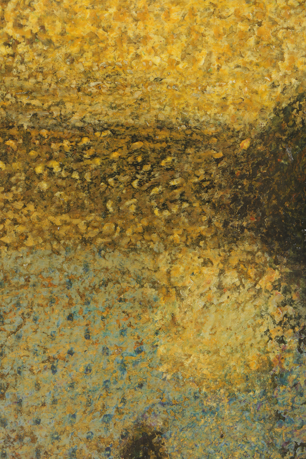 Edgar Hatten Oil Painting on Paper "The Lonely"