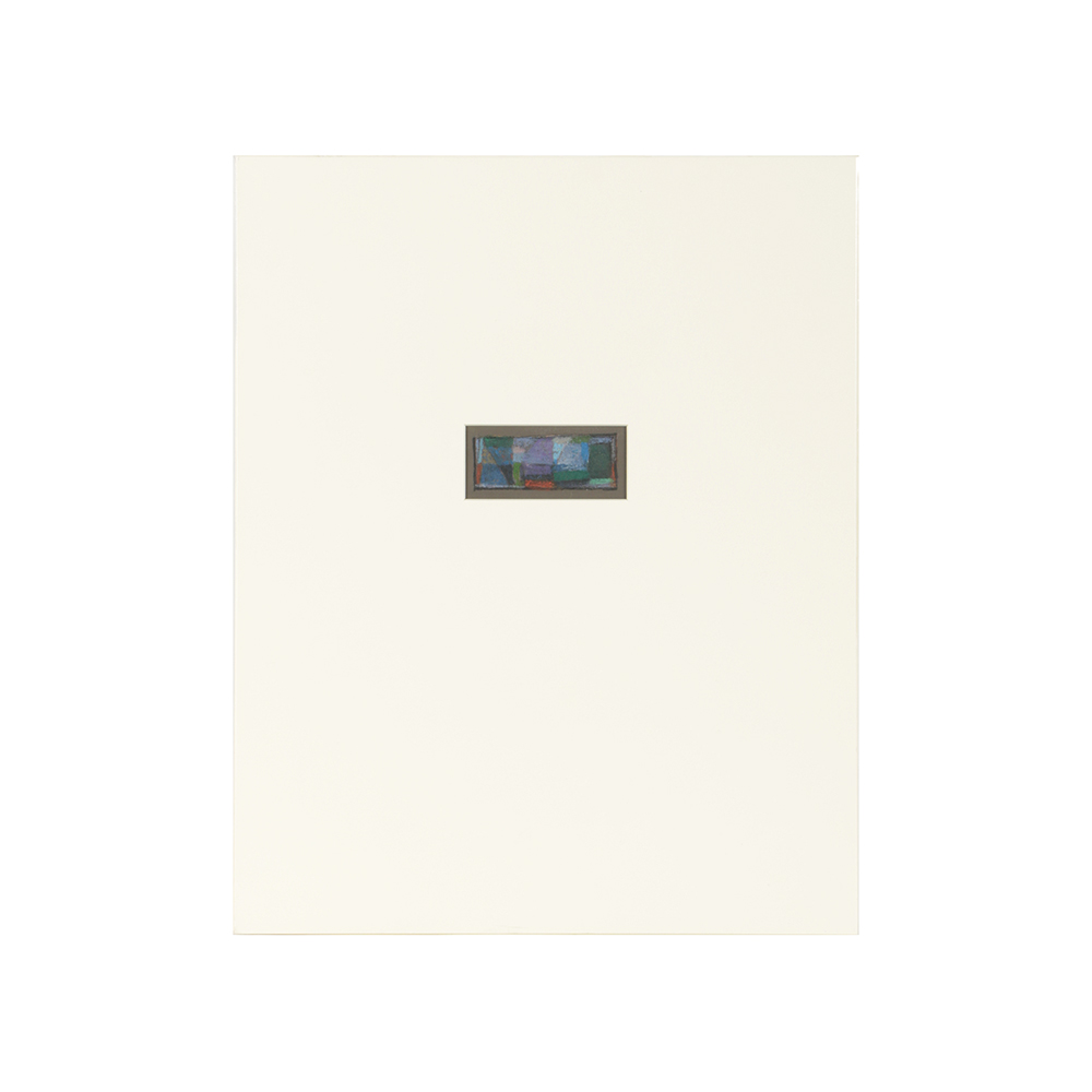 Edgar Hatten Mixed Media on Paper Abstract Composition