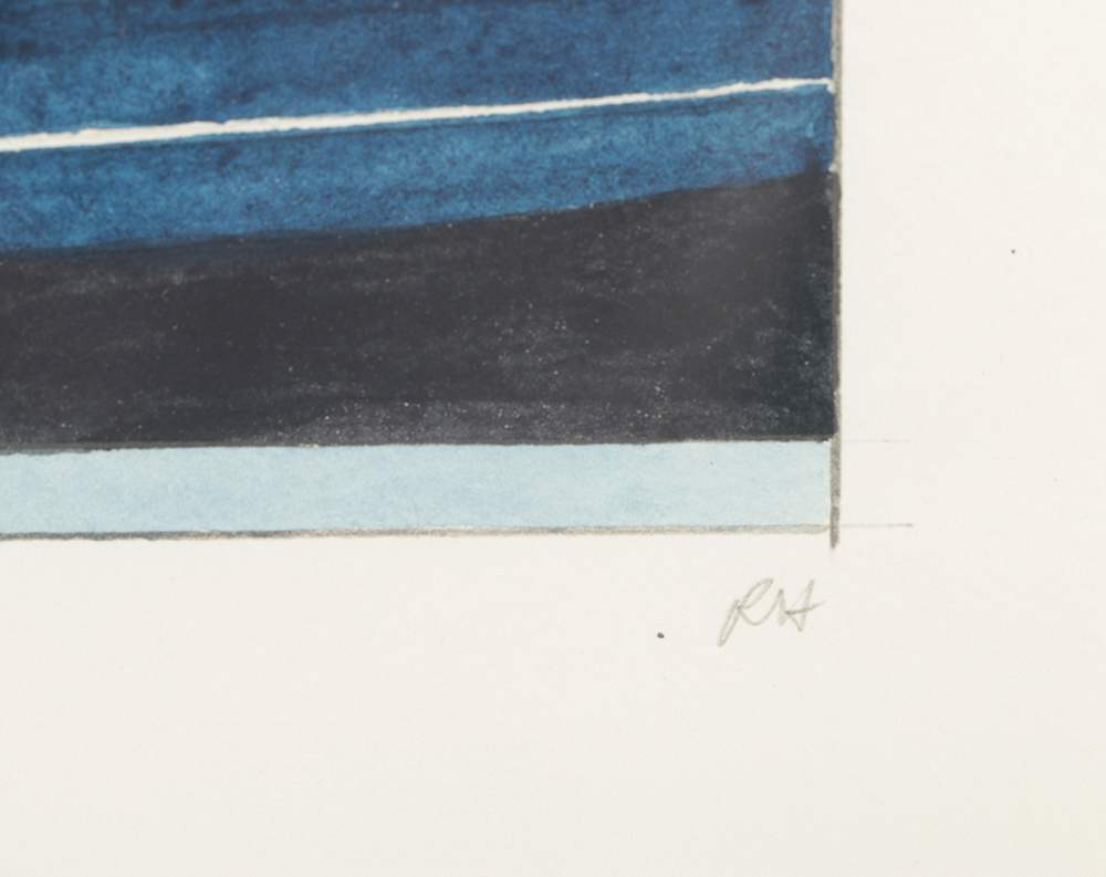 Robert Herrmann Watercolor Painting on Paper "Mantanuska II"