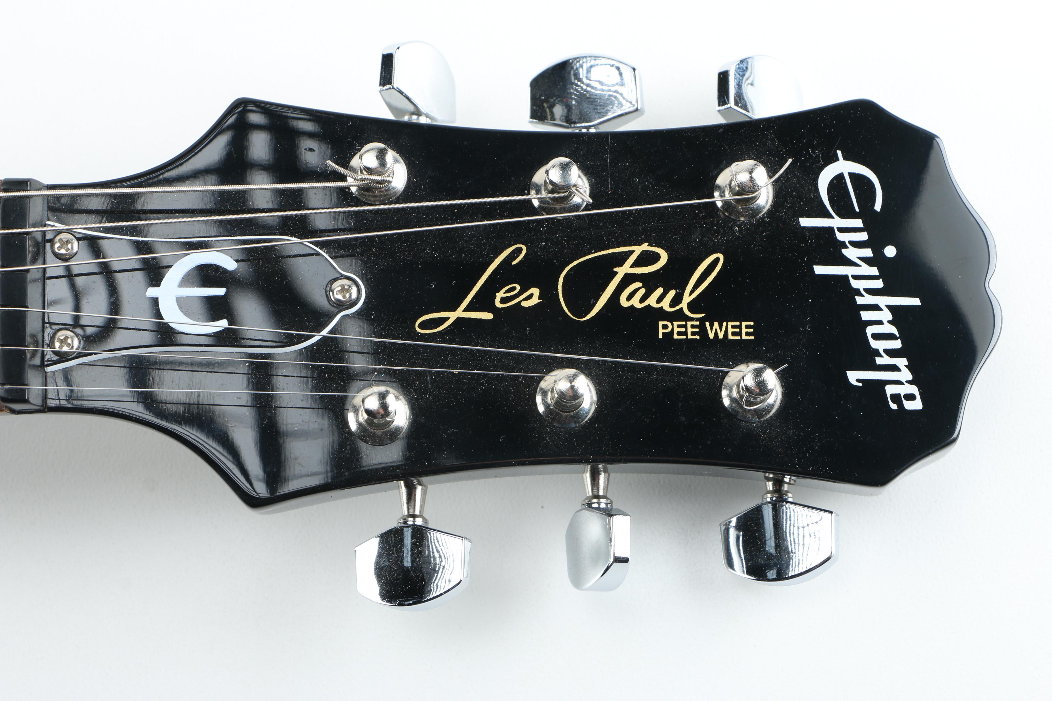 Epiphone Les Paul Pee Wee Electric Guitar and Kustom Practice Amp EBTH