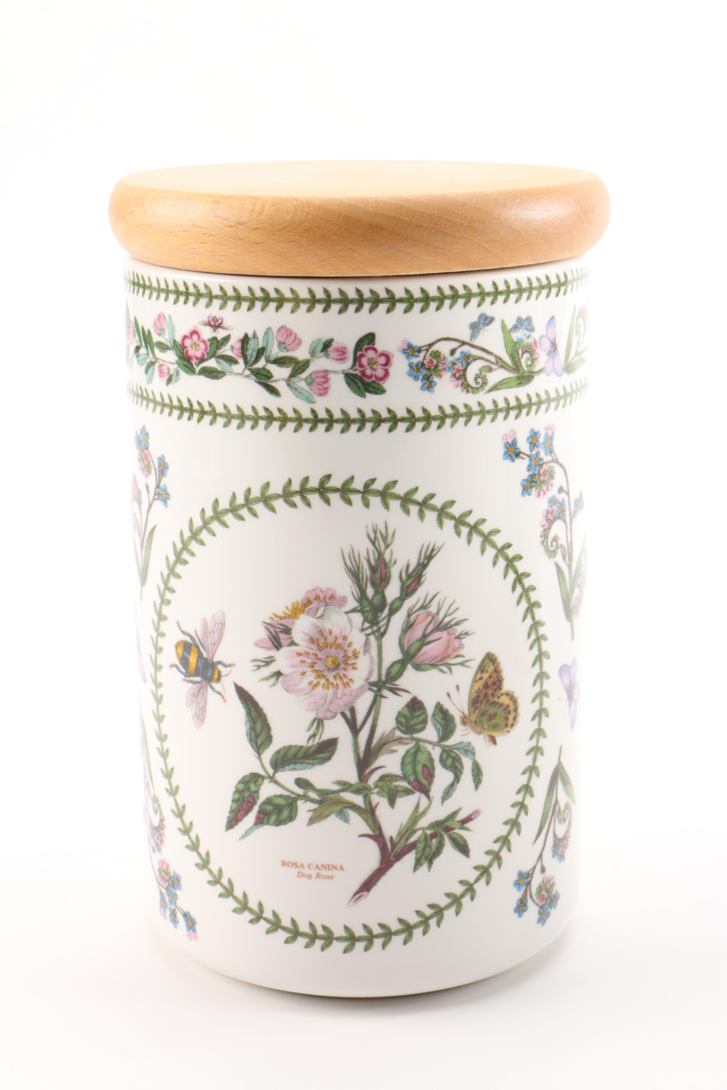 Portmeirion Susan Williams-Ellis "Variations" Botanical Canisters