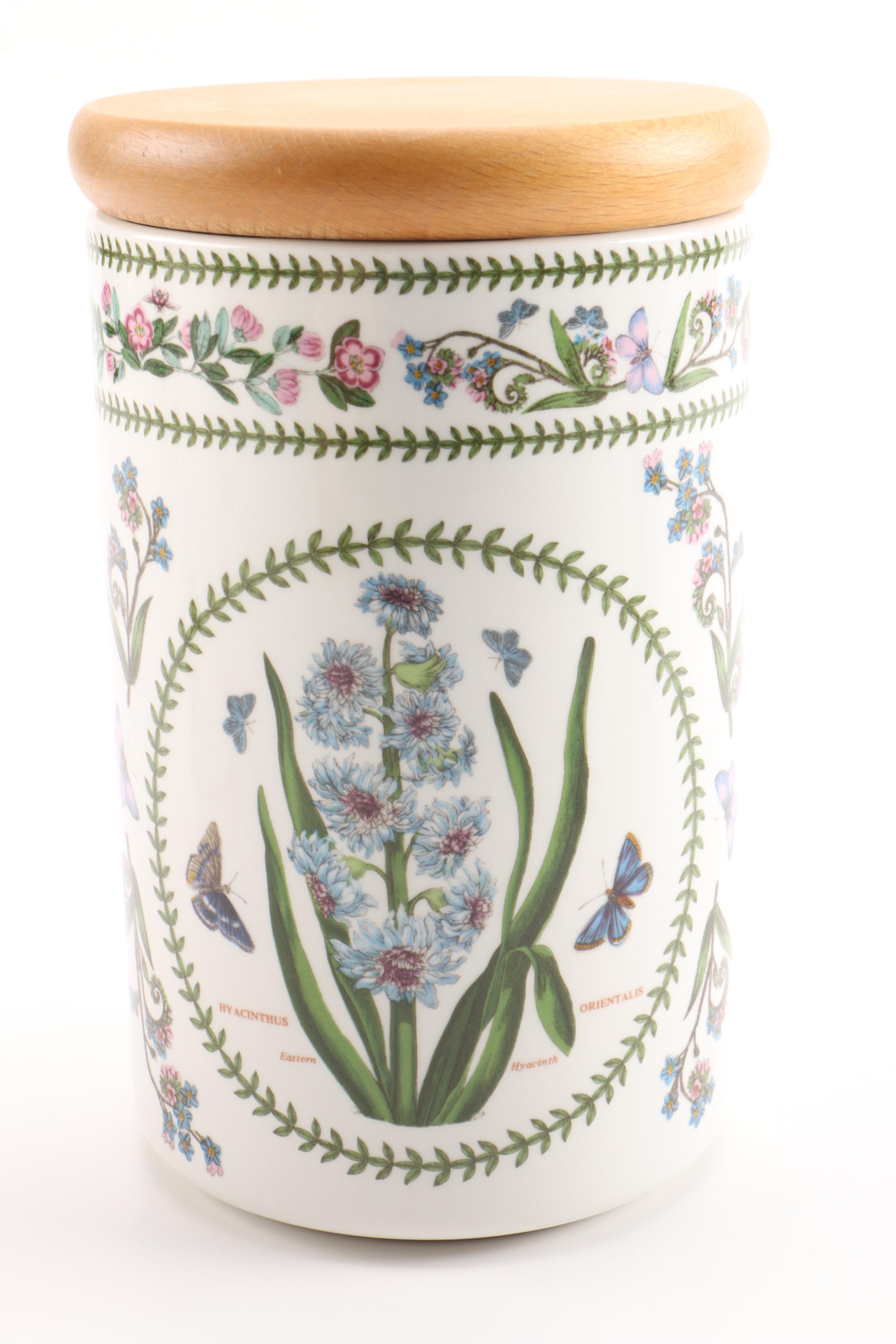 Portmeirion Susan Williams-Ellis "Variations" Botanical Canisters