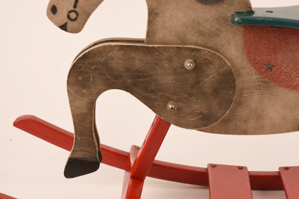 Early 20th Century Child's Rocking Horse