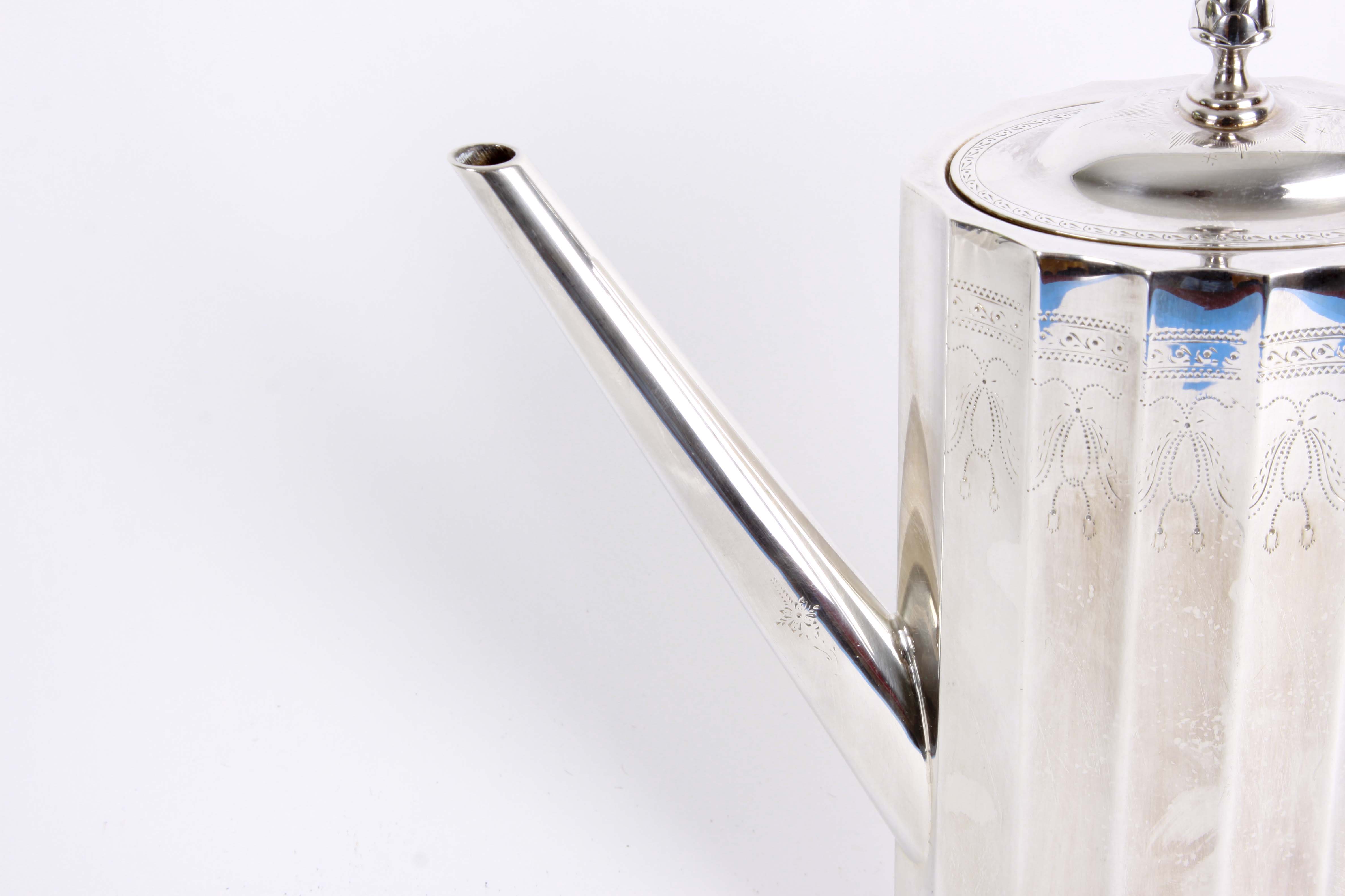 Lunt Silverplate Holloware "Paul Revere" Tea Set