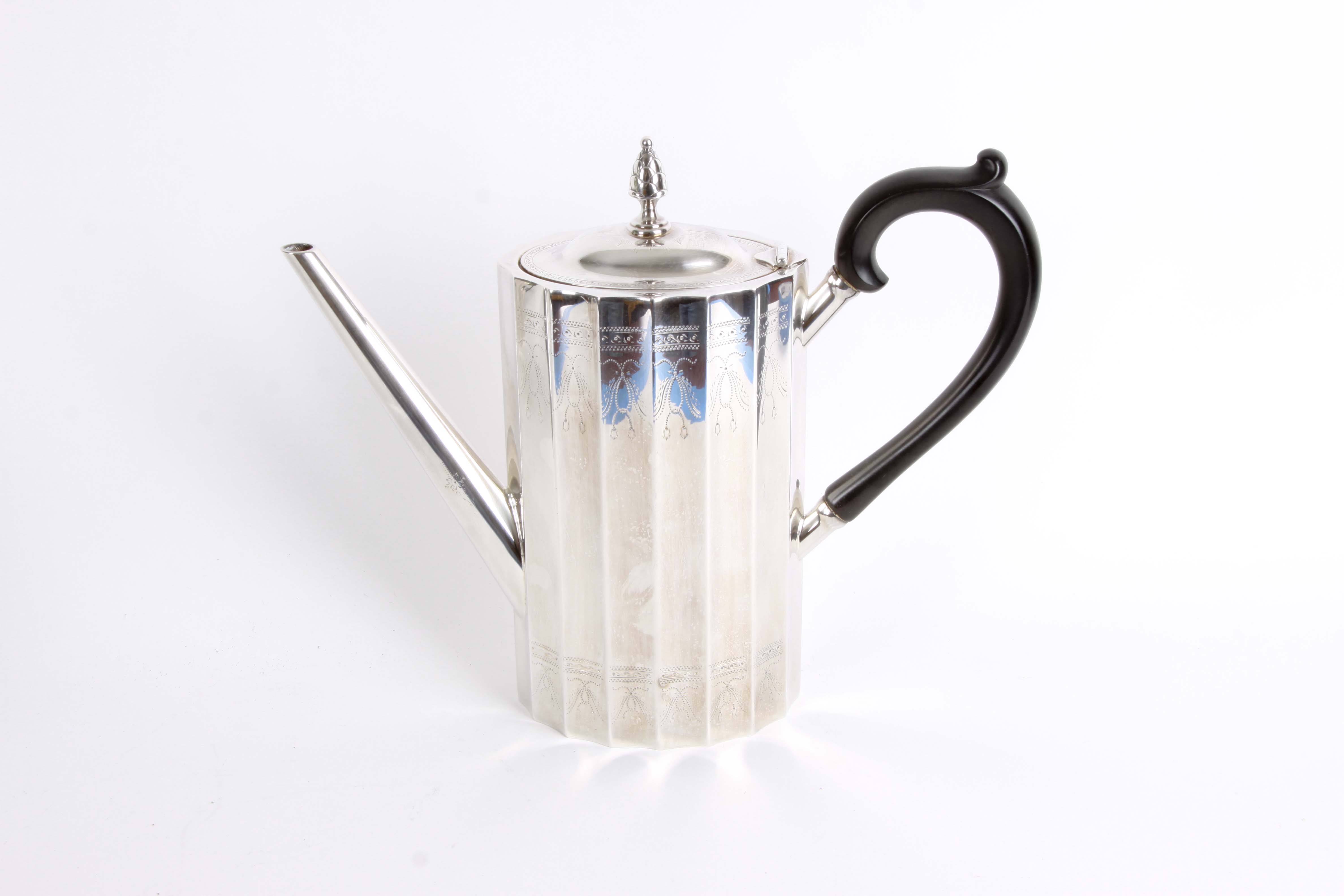 Lunt Silverplate Holloware "Paul Revere" Tea Set