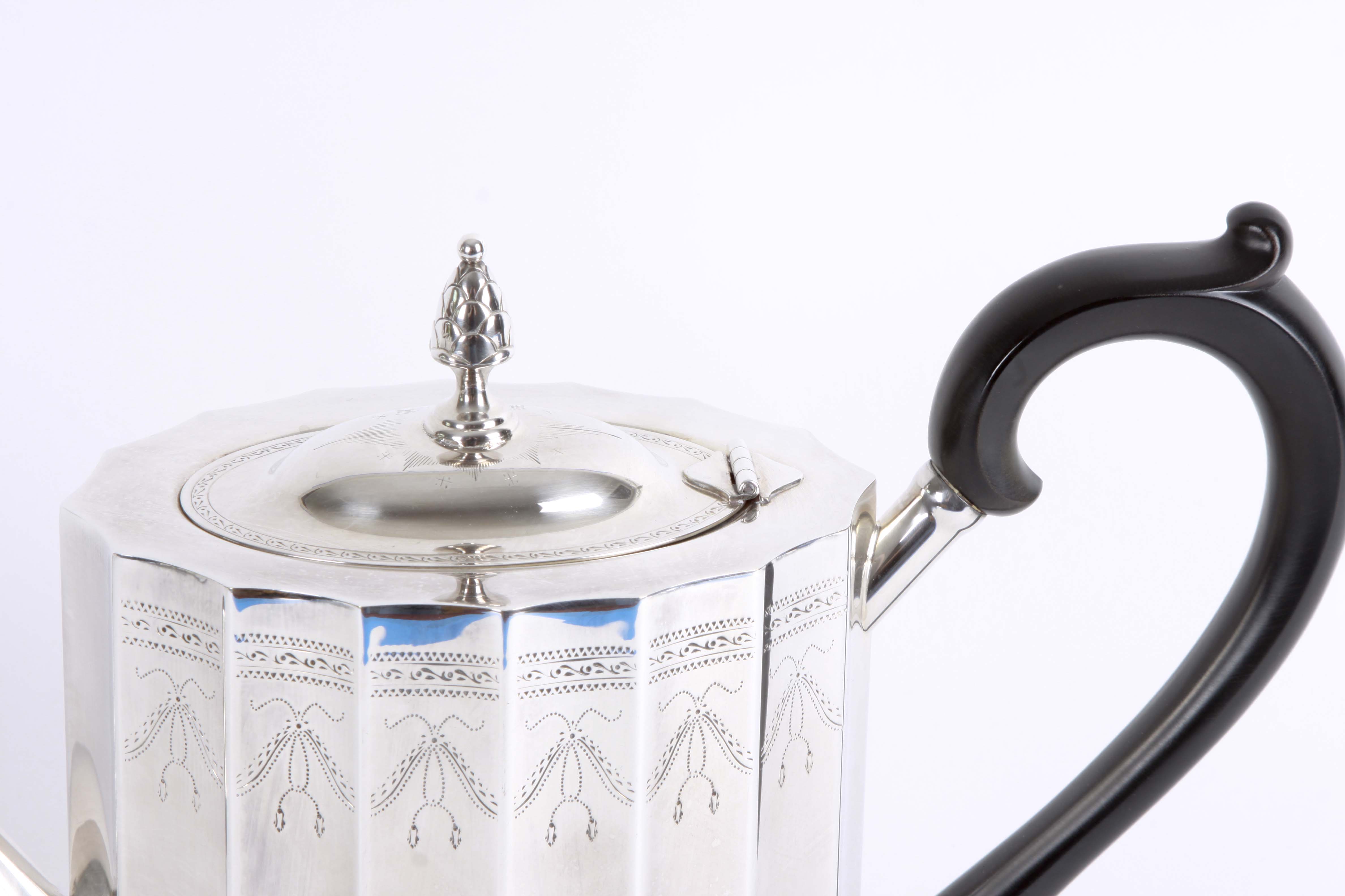 Lunt Silverplate Holloware "Paul Revere" Tea Set